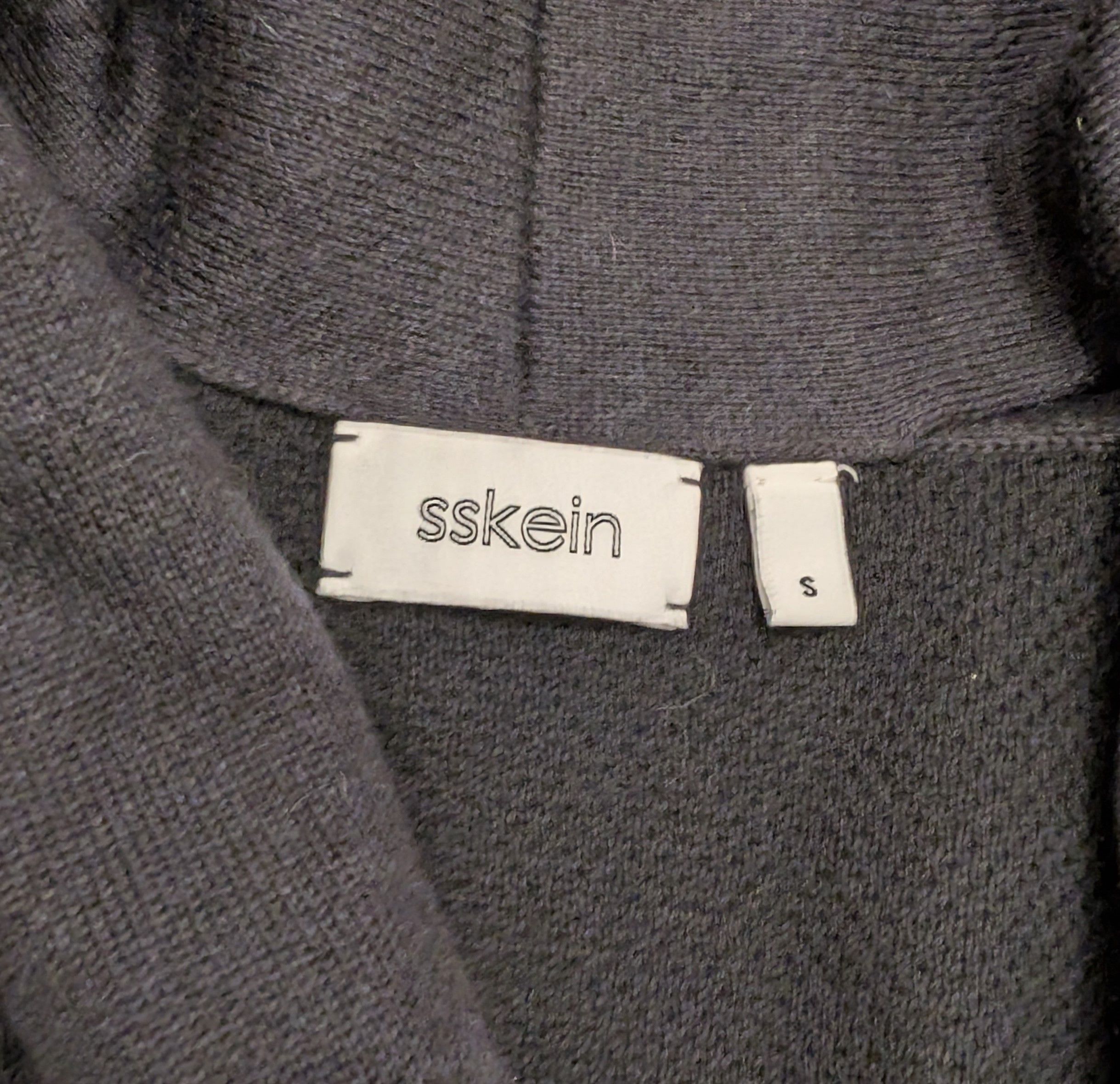 Other NWT SSKEIN Wrap Neck Alpaca Cotton Jumpsuit Made in Peru Size 27" / US 4 / IT 40 - 3 Thumbnail