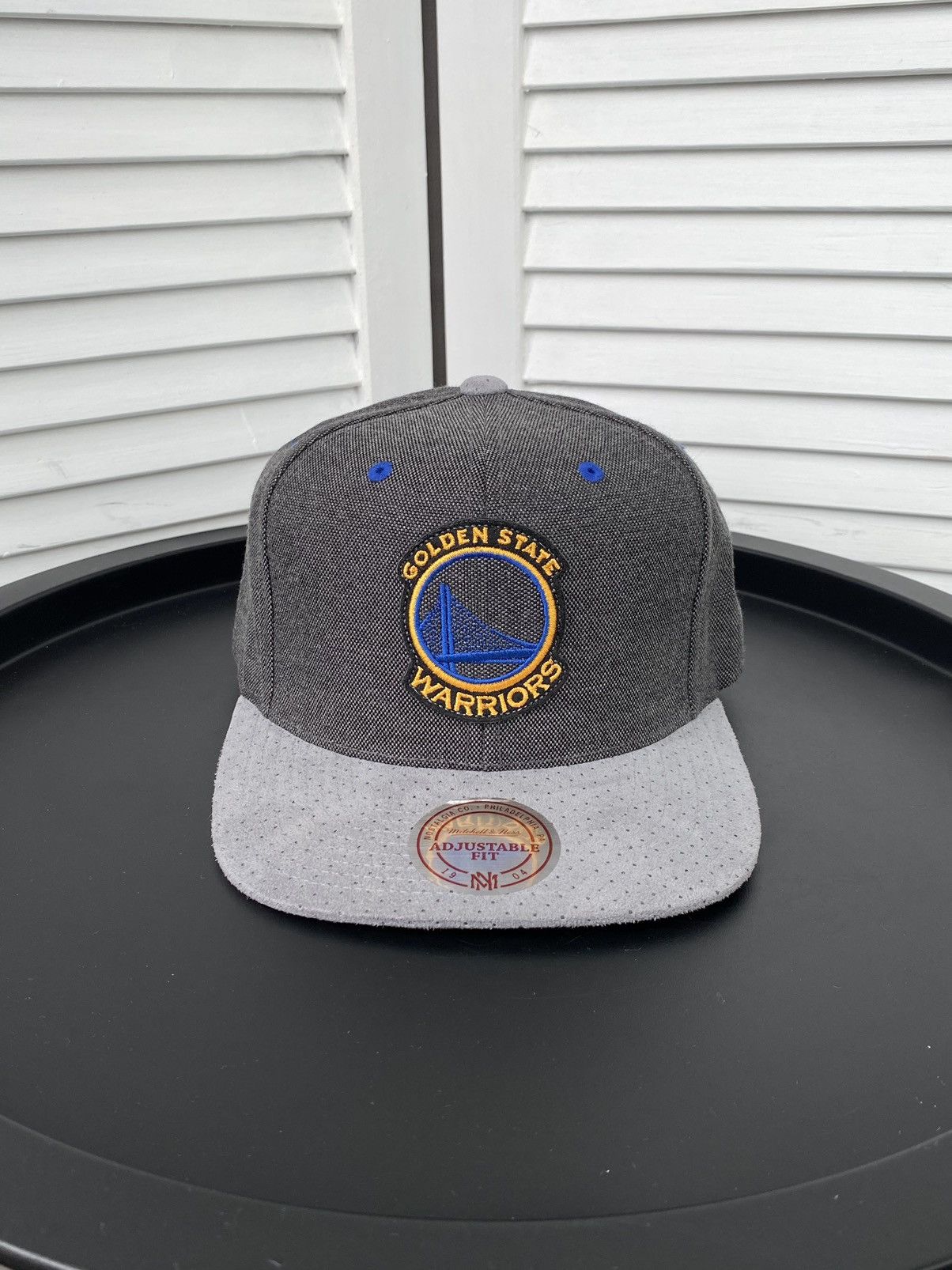 Mitchell & Ness × NBA Mitchell Ness Golden State Warriors NBA Basketball Snapback Size ONE SIZE - 4 Thumbnail