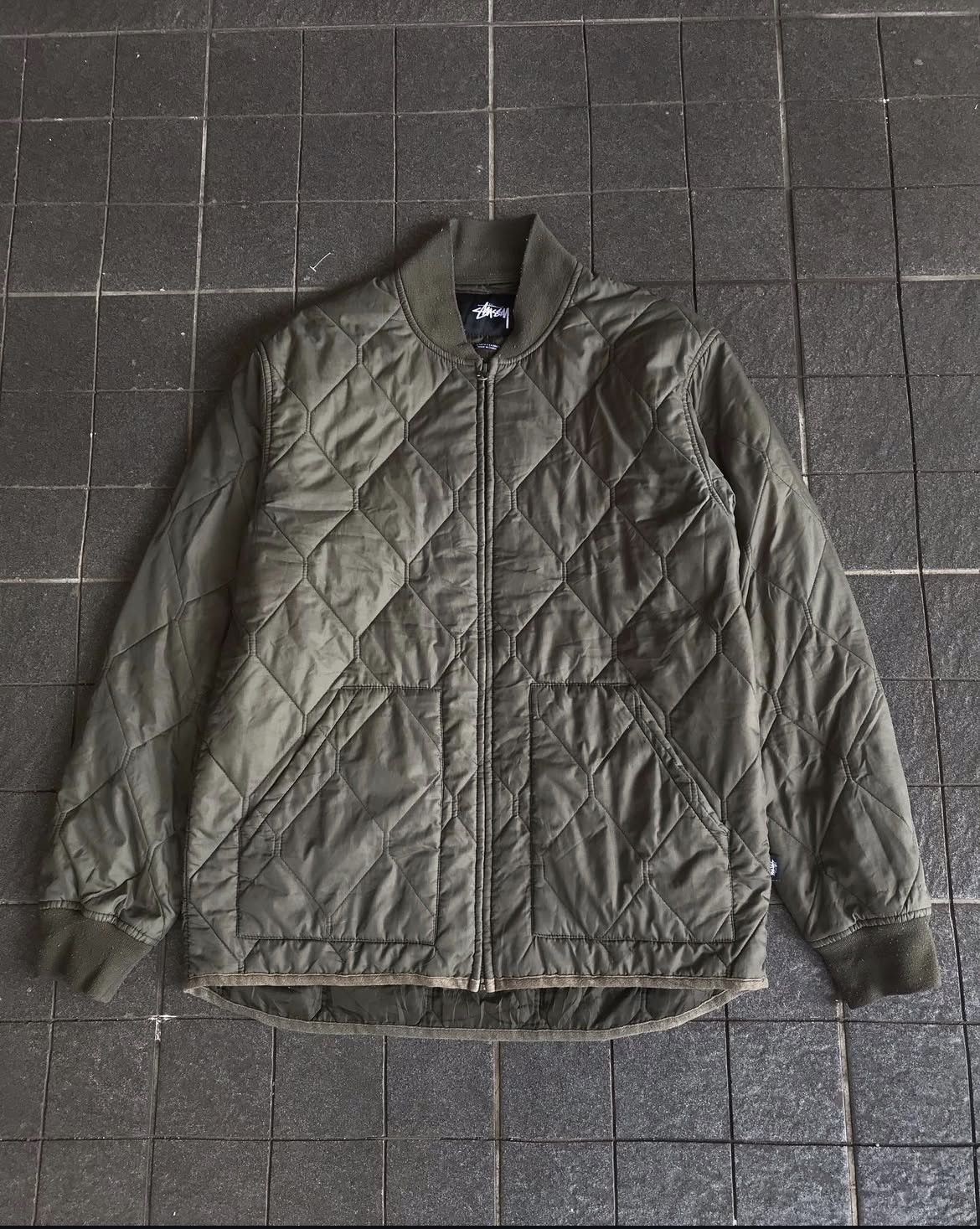 Stussy Quilted Military Jacket