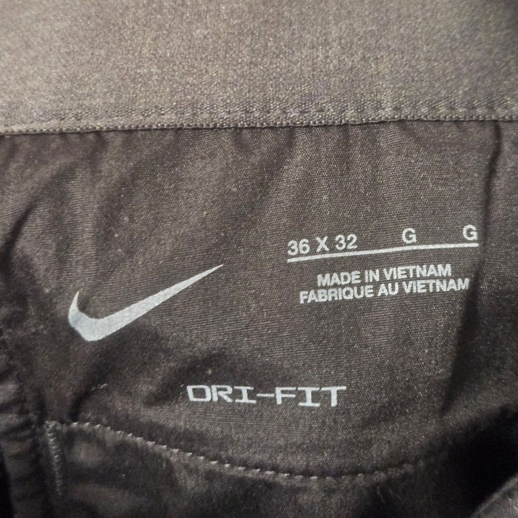 Nike Nike Pants Mens 36 x 32 Black Dri-FIT Standard Fit Golf Performance DN2397 Size US 36 / EU 52 - 3 Thumbnail