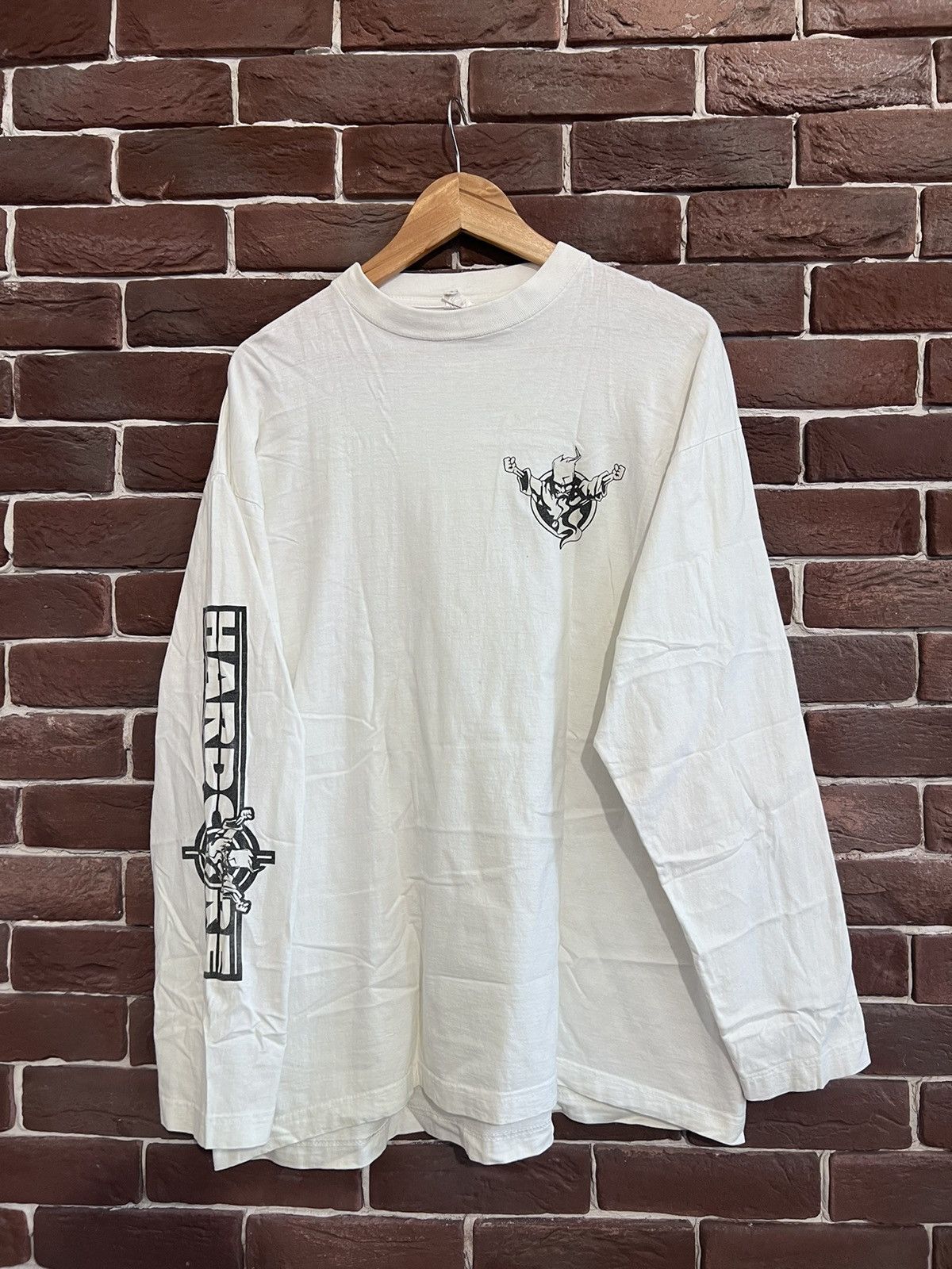Band Tees Rare Vintage Thunderdome Wizard Gabber Band Tshirt 90s Size US XL / EU 56 / 4 - 2 Thumbnail