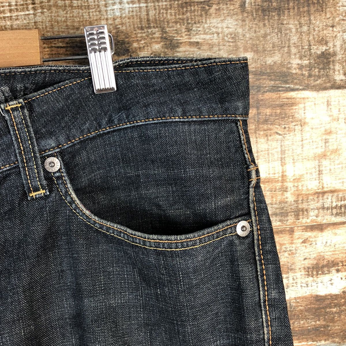 Edwin DL Edwin Blue Trip 503 Black Denim Pants #C187 Size US 36 / EU 52 - 8 Thumbnail