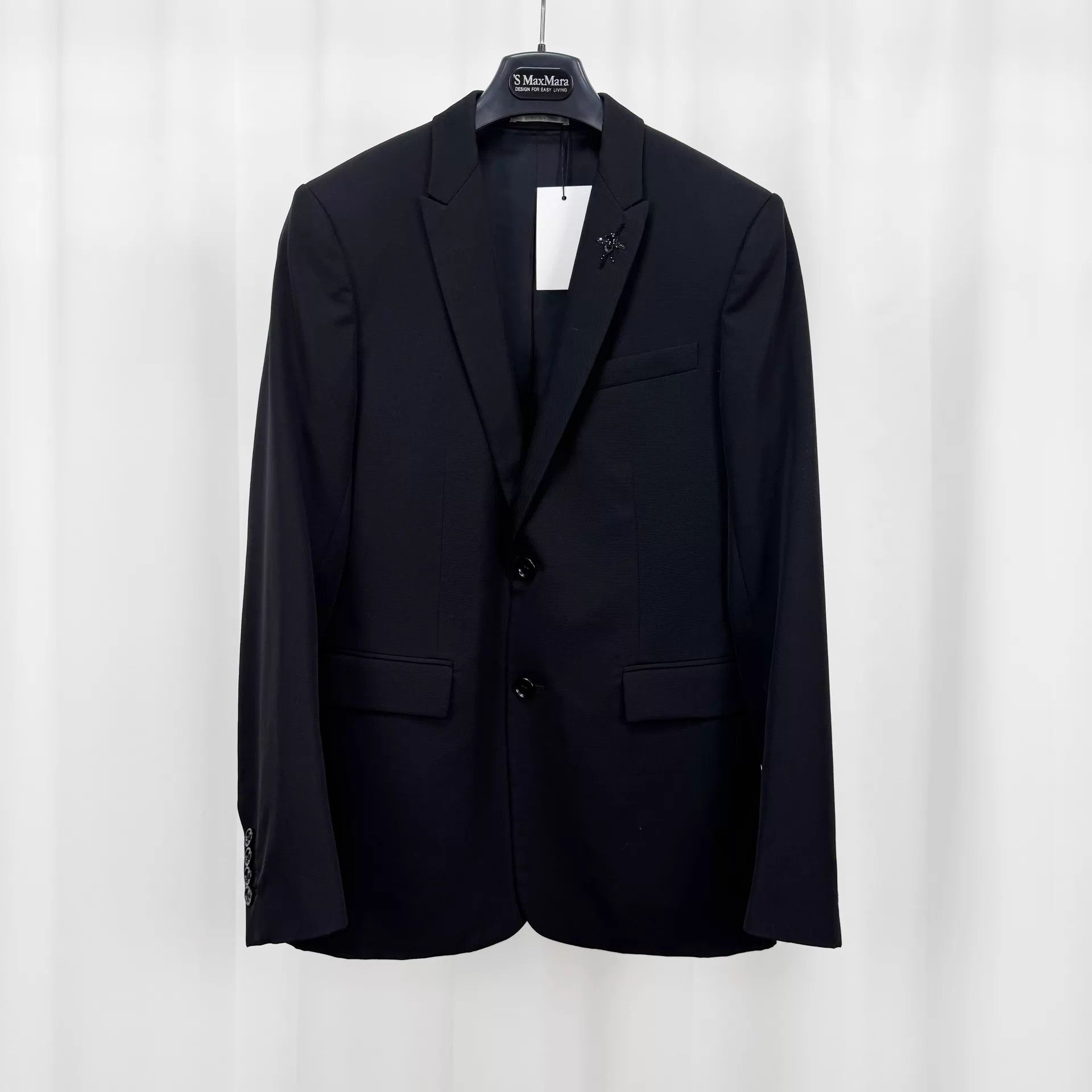Dior Dior Beaded Sequin Bee Wool Blazer 44 Size 44R - 1 Thumbnail
