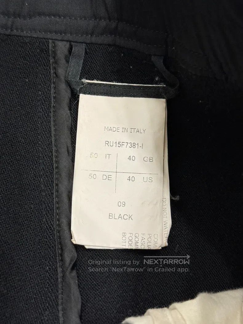 Rick Owens RICK OWENS Wool Droop Pants Size US 34 / EU 50 - 4 Thumbnail