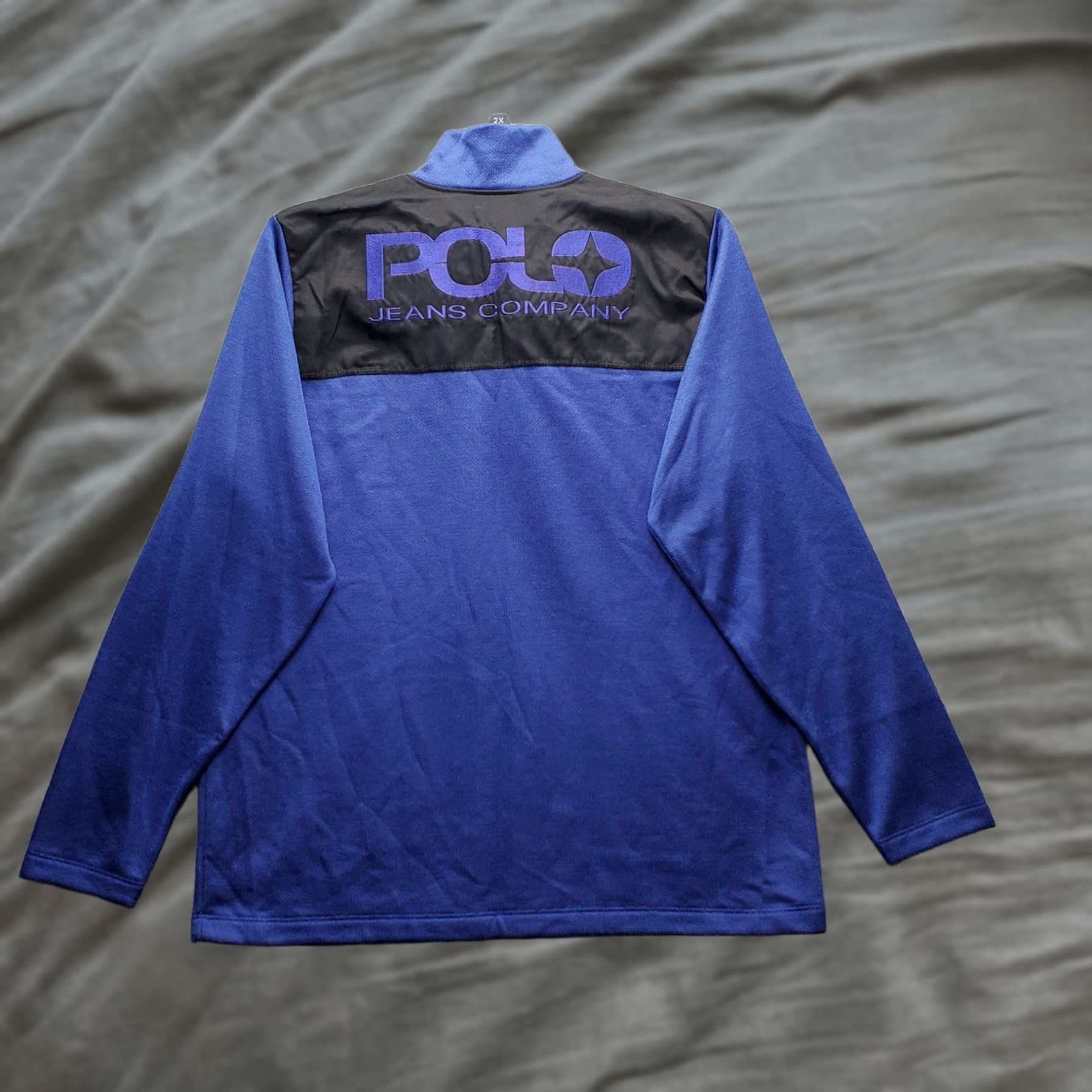 Ralph Lauren Ralph Lauren Polo Jeans Co. Sweatshirt Men M Multicolor Fleece Lined 1/4 Zip Mock Neck Pullover Size US M / EU 48-50 / 2 - 1 Thumbnail