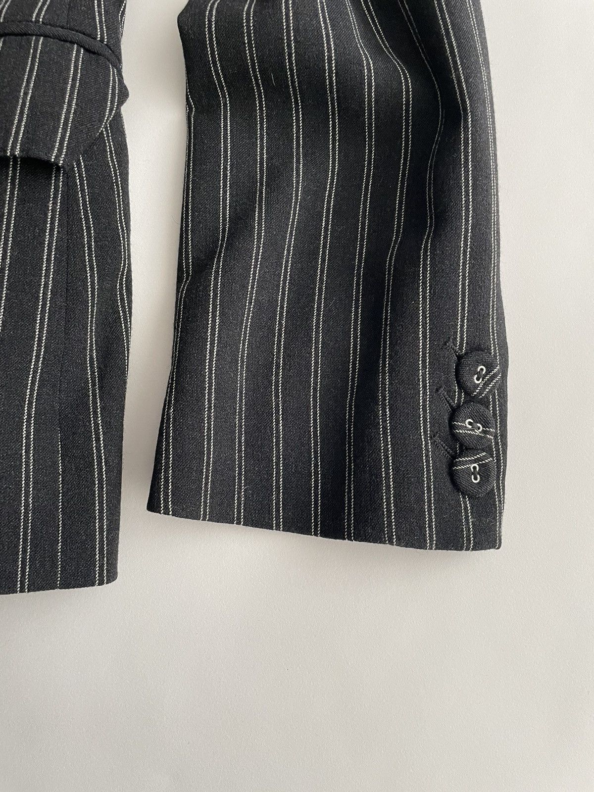 Jean Paul Gaultier Jean Paul Gaultier 2000’s Striped Wool Blazer Size US S / EU 44-46 / 1 - 9 Thumbnail