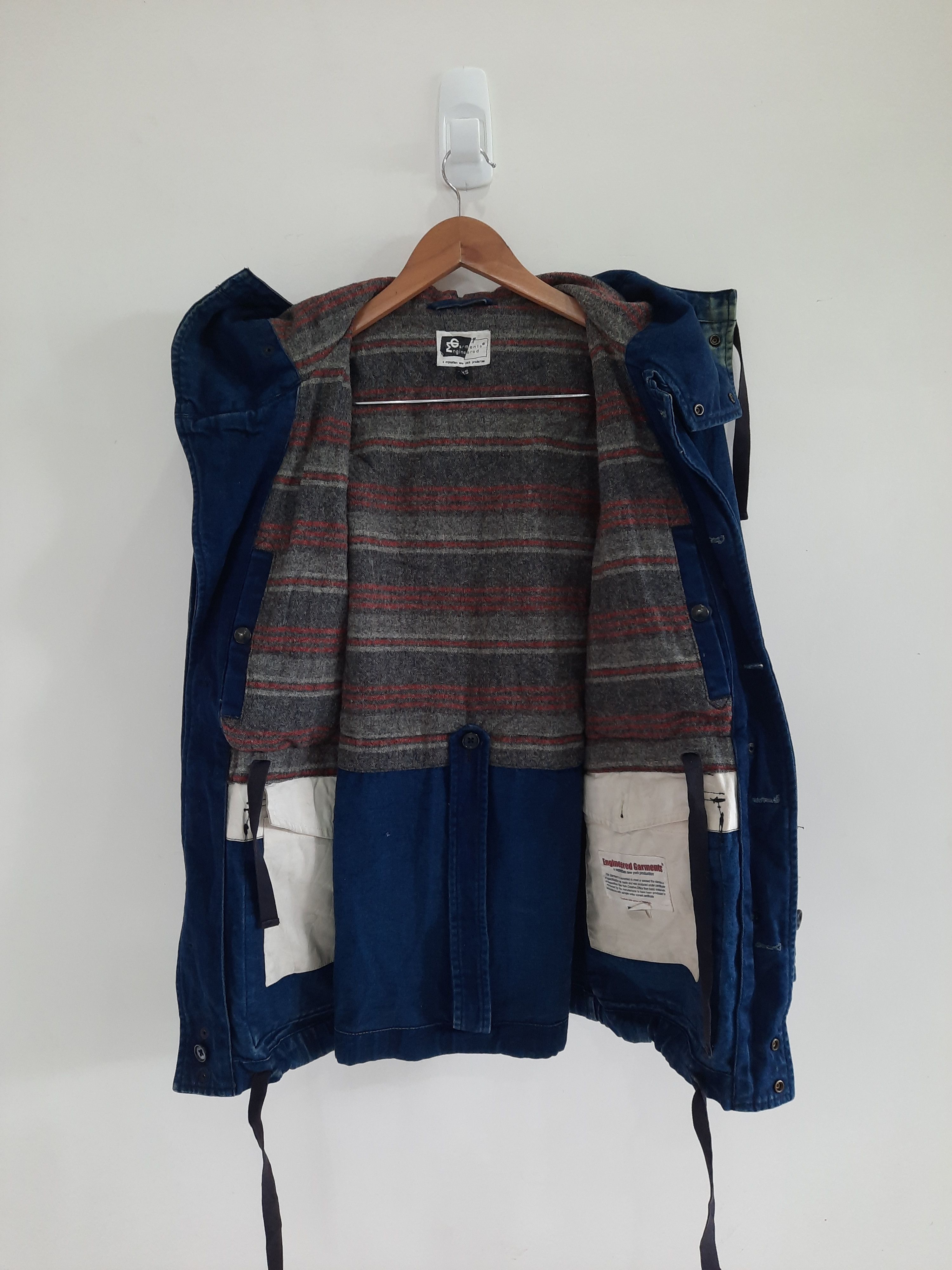 Engineered Garments aw2010 - EG Denim Coat Jacket Size US XS / EU 42 / 0 - 13 Thumbnail