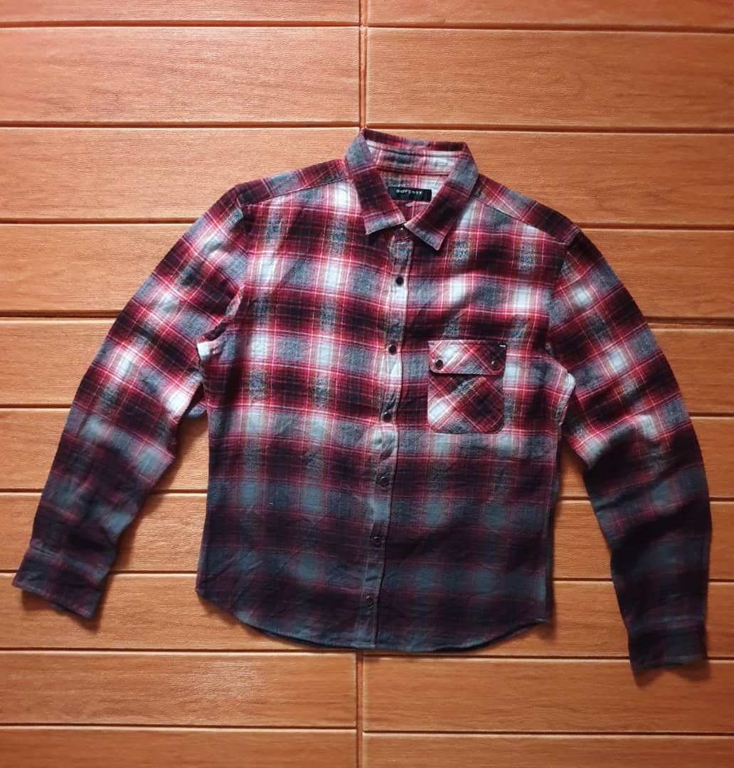 Boycott 💥Boycott Japanese brand 2 tone colour Shirt Size US M / EU 48-50 / 2 - 1 Thumbnail