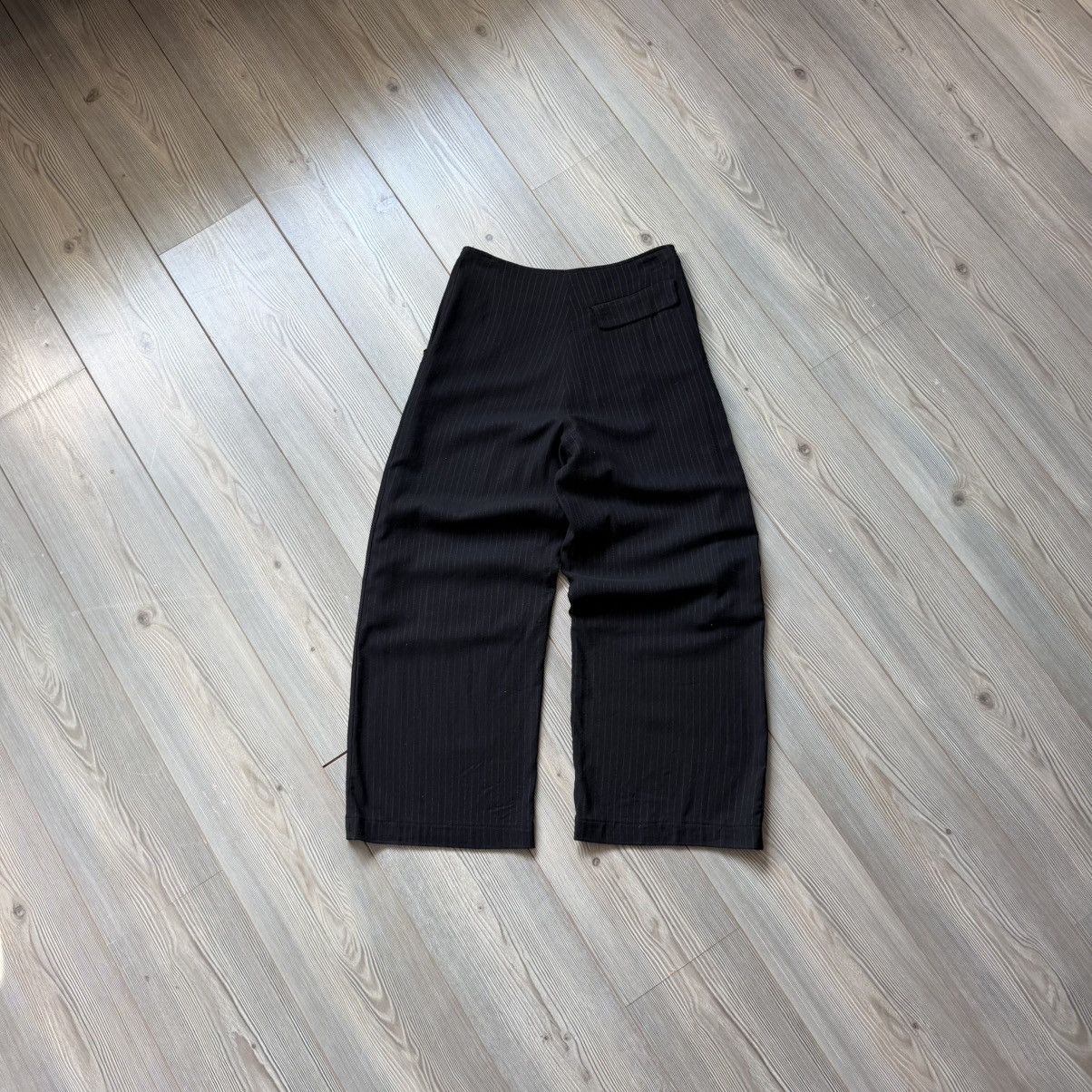 Rundholz Rundholz Avantgarde Wide Leg Striped Trousers Size 26" / US 2 / IT 38 - 8 Thumbnail