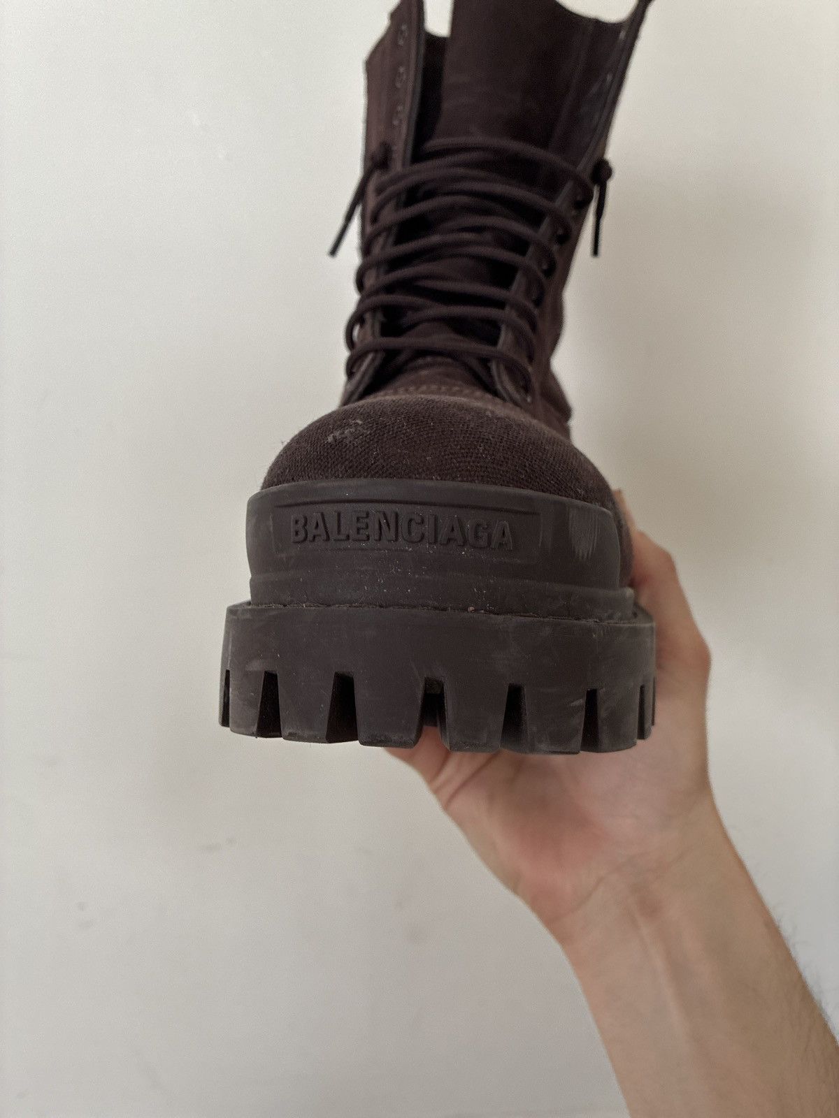 Balenciaga Balenciaga SS22 Distressed Striker Boots Size US 9.5 / EU 42-43 - 11 Thumbnail