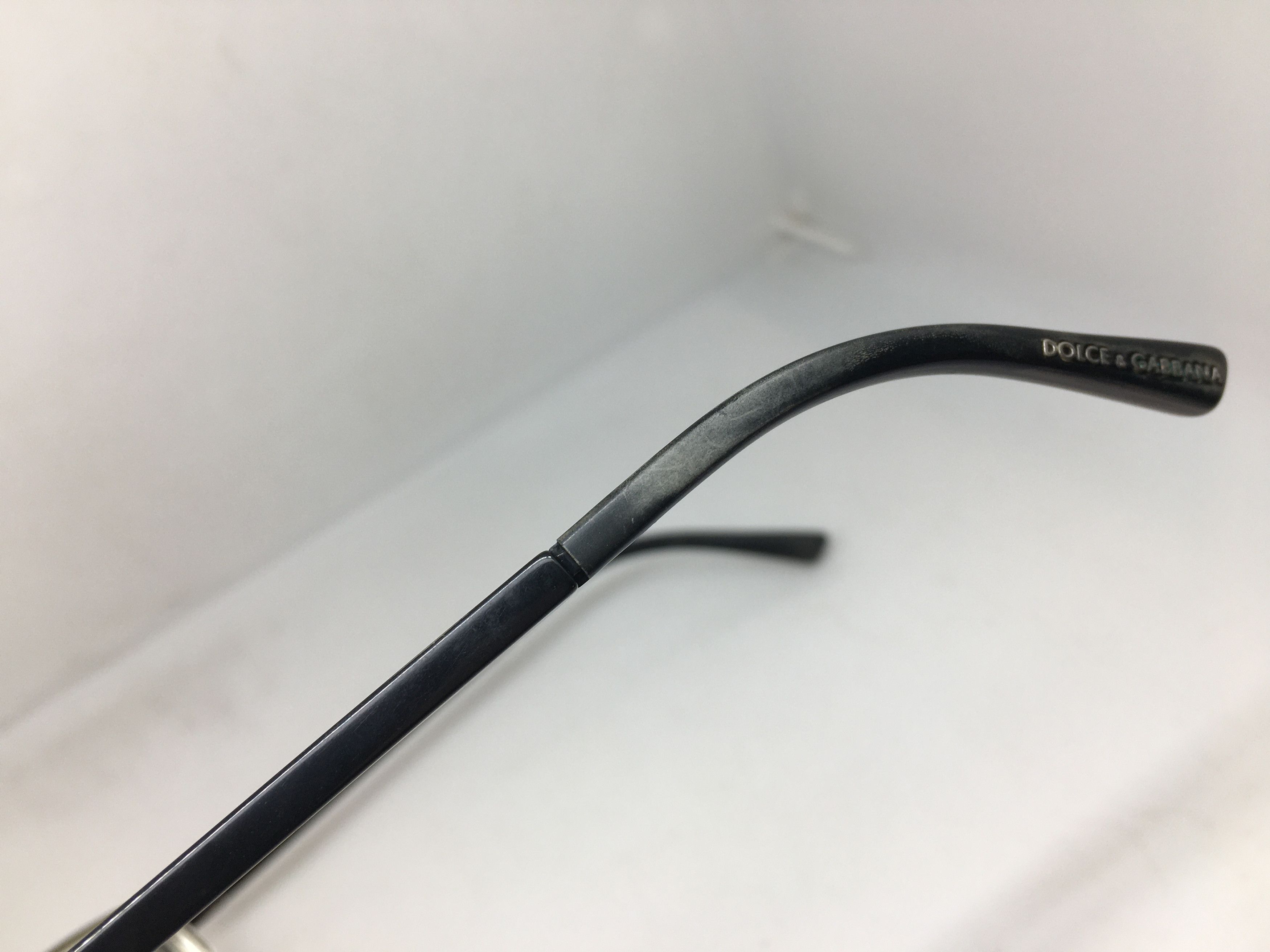 Dolce & Gabbana Dolce & Gabbana Black Alloy Half Rim RX Eyeglasses Frame Size ONE SIZE - 4 Thumbnail