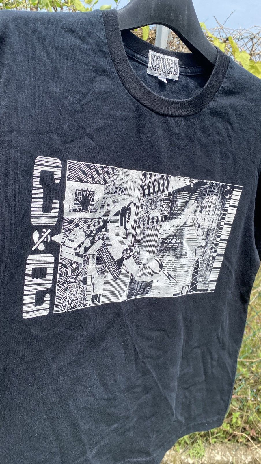 Japanese Brand Cav Empt Men's Black T-shirt Size US S / EU 44-46 / 1 - 2 Thumbnail