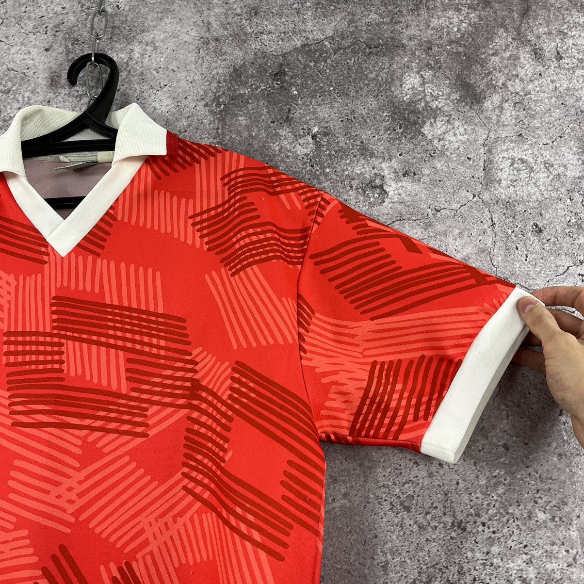 Lotto Sport × Vintage Vintage 90’s Lotto Soccer Jersey #9 TOSUN Red Tee Size L Size US L / EU 52-54 / 3 - 4 Thumbnail