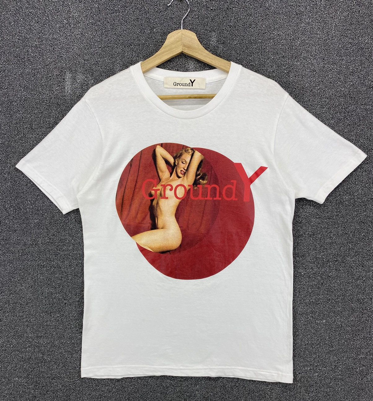Vintage Yohji Yamamoto Ground Y Naked Sexy Printed T Shirts