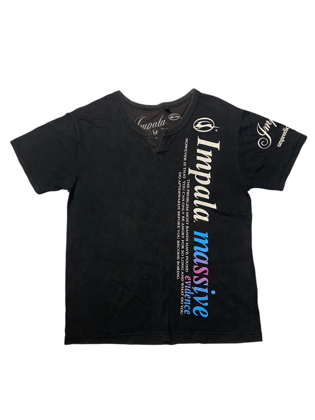 Hysteric Glamour 2000's Impala Sunfaded Tribal Japan Poem AShirt Size US M / EU 48-50 / 2 - 2 Thumbnail