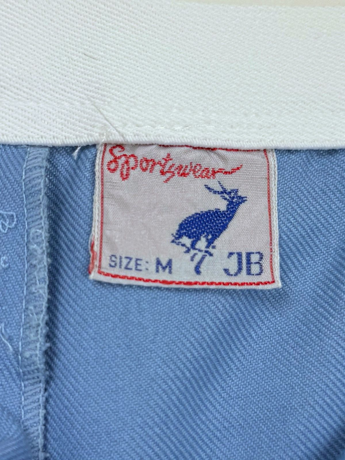 Vintage 1980’s Vintage JB Sportswear Baby Blue Tennis Shorts M Size US 31 - 3 Thumbnail