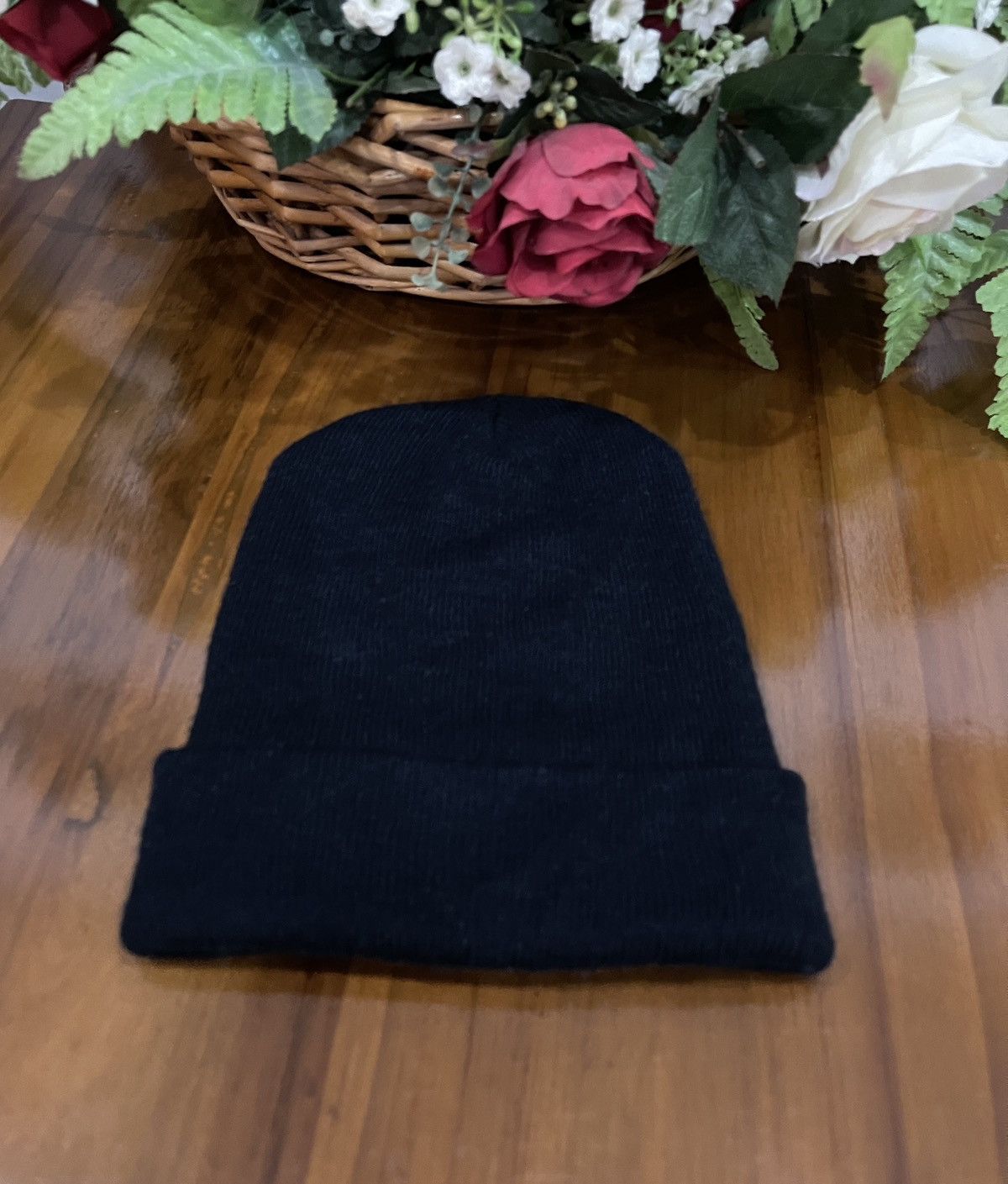 Nike 90s Nike Swoosh Black Beanie Hats Size ONE SIZE - 3 Thumbnail
