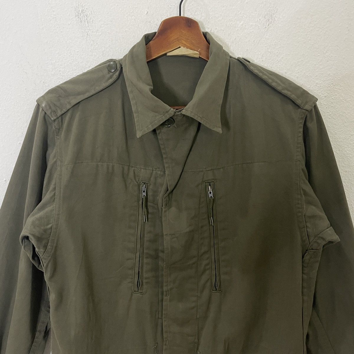 Other Vintage 90s French Military Jacket Size US S / EU 44-46 / 1 - 4 Thumbnail