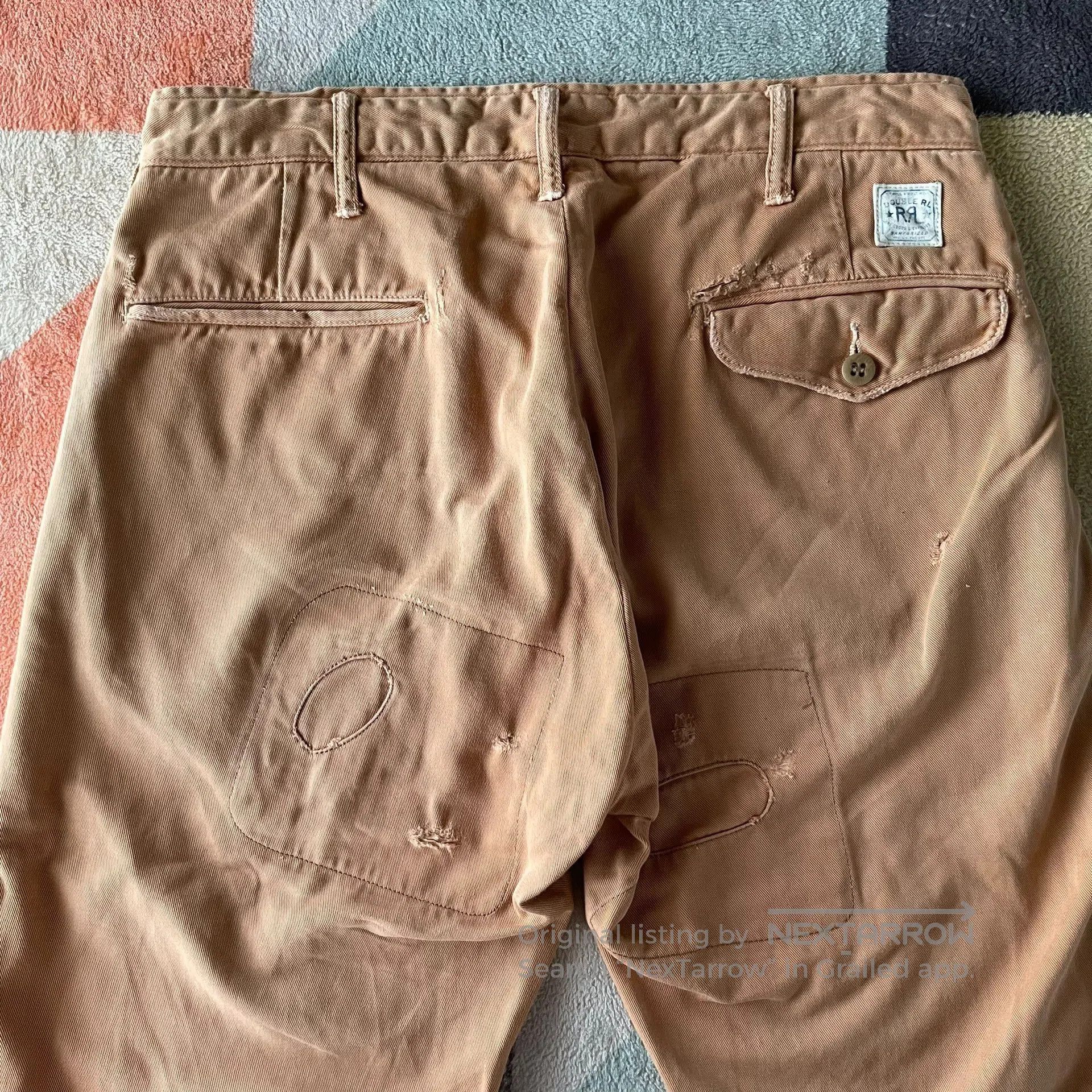 RRL Ralph Lauren RRL Vintage Patch Casual Pants. Size US 28 / EU 44 - 8 Thumbnail