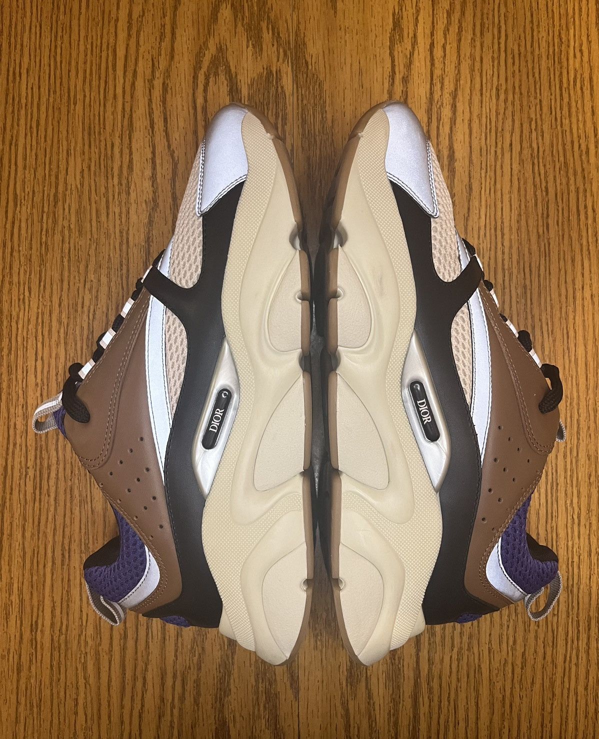 Dior Dior B22 Sneaker (Coffee/Violet) Size US 8 / EU 41 - 3 Thumbnail