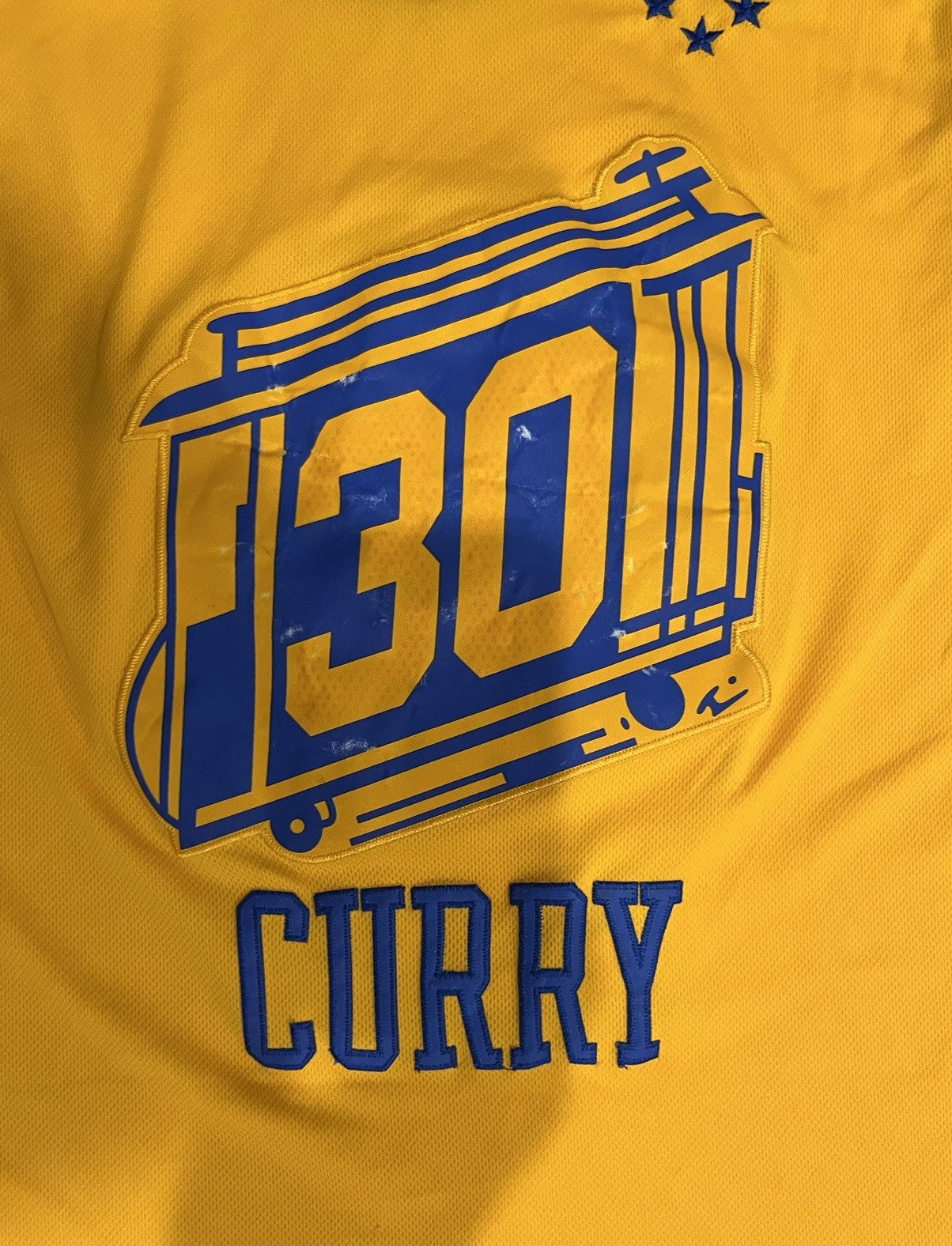 Adidas × NBA × Vintage Vintage Addias Stephen Curry Historical Warriors Jersey Size US L / EU 52-54 / 3 - 6 Thumbnail