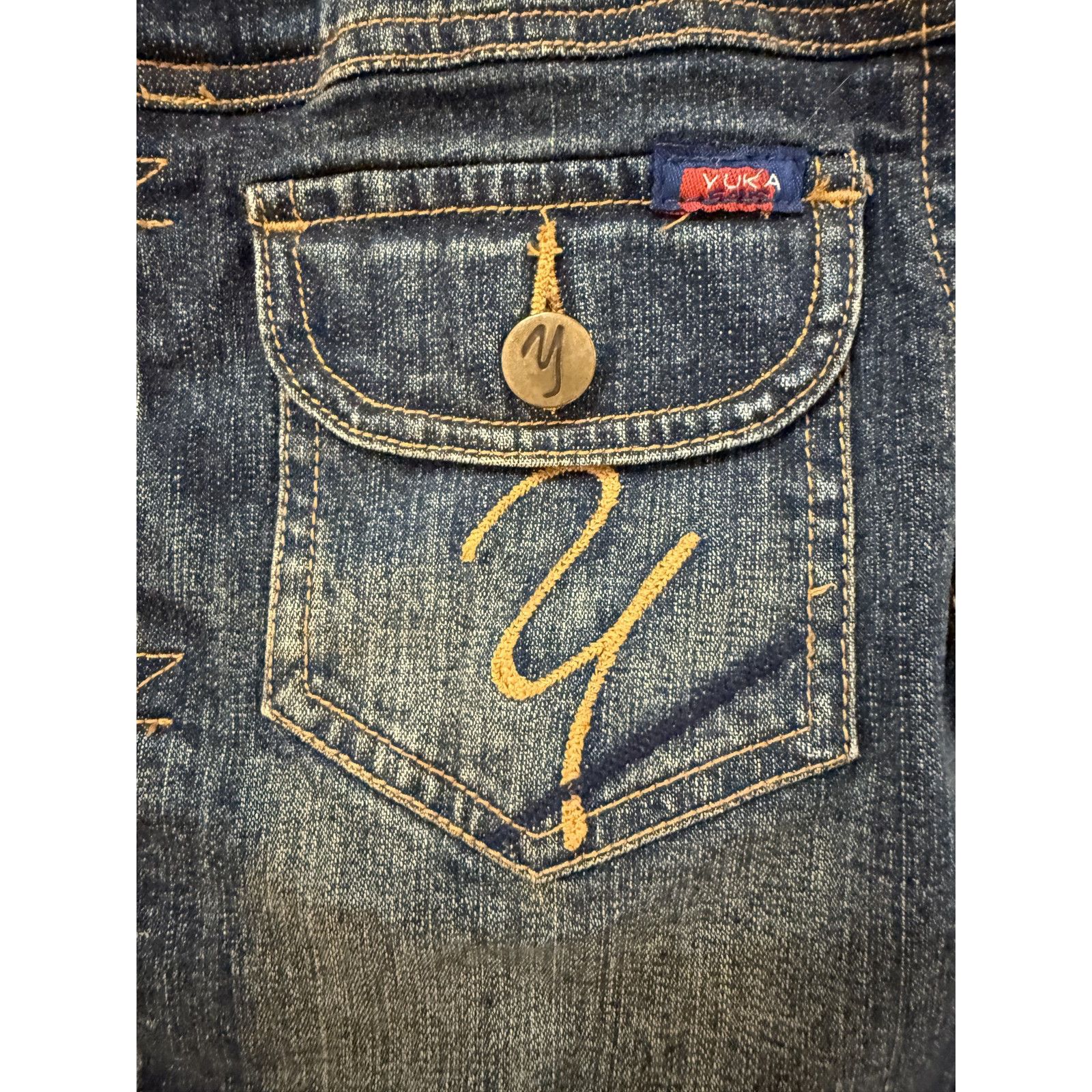 & Other Stories Vintage Yuka Jeans Denim Jacket Women's M Streetwear Y2K Size M / US 6-8 / IT 42-44 - 4 Thumbnail