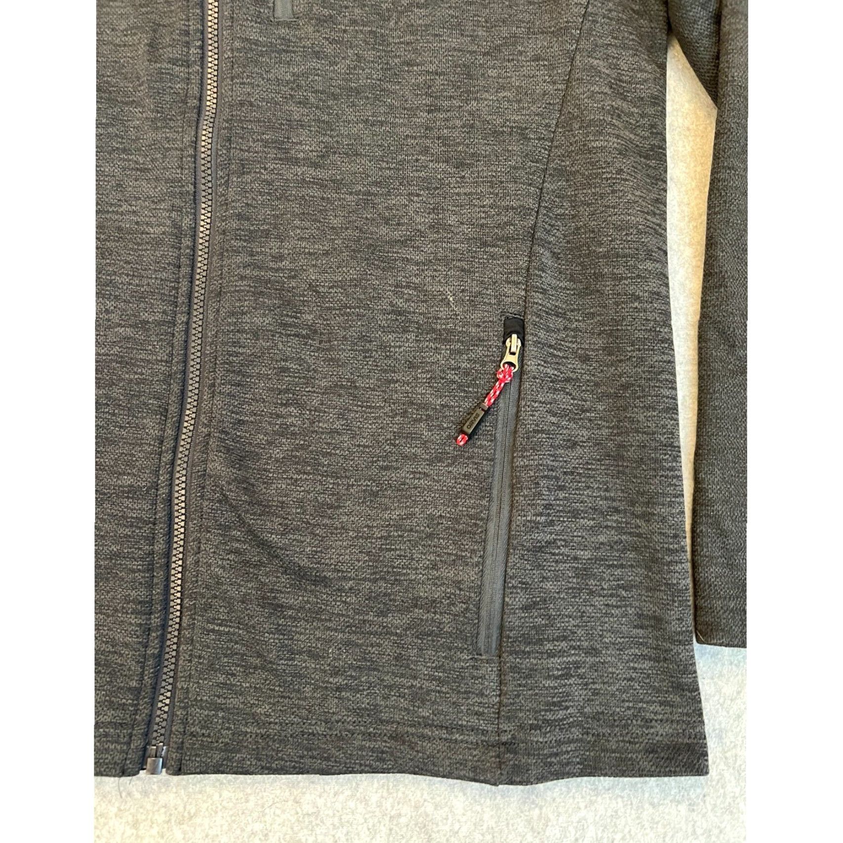 Orvis ORVIS Jacket Men’s Medium Gray Full Zip Fleece Softshell Performance Outdoor Jacket Size US M / EU 48-50 / 2 - 3 Thumbnail