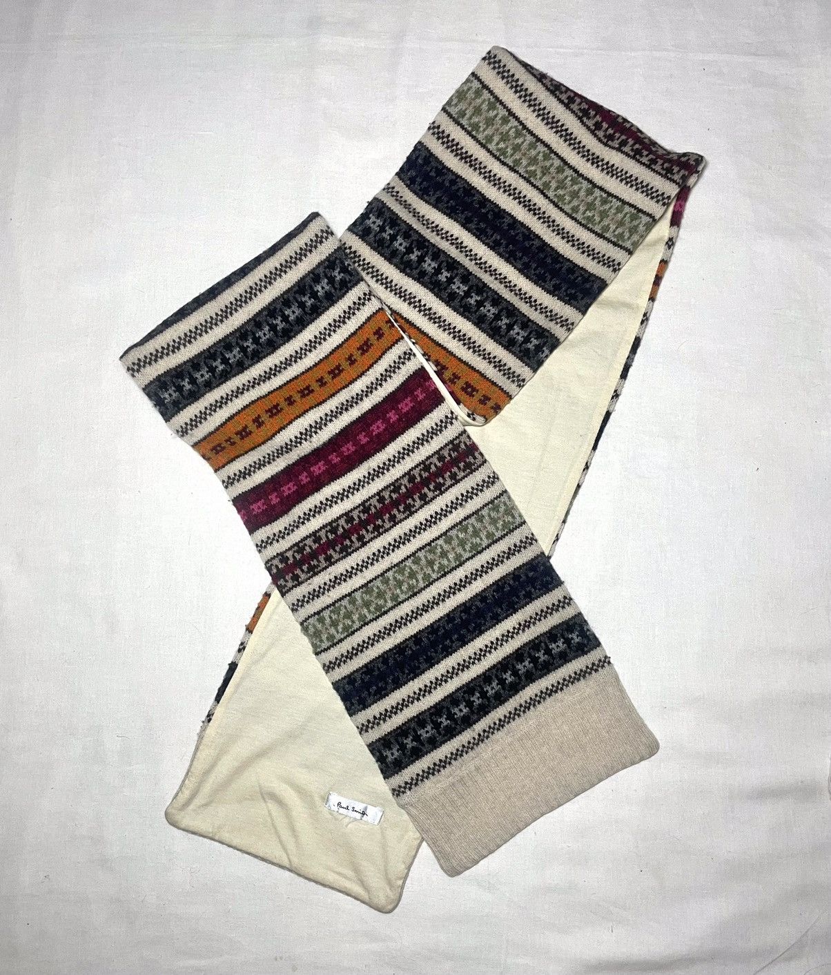 Paul Smith Paul Smith wool stripped scarf Size ONE SIZE - 6 Thumbnail