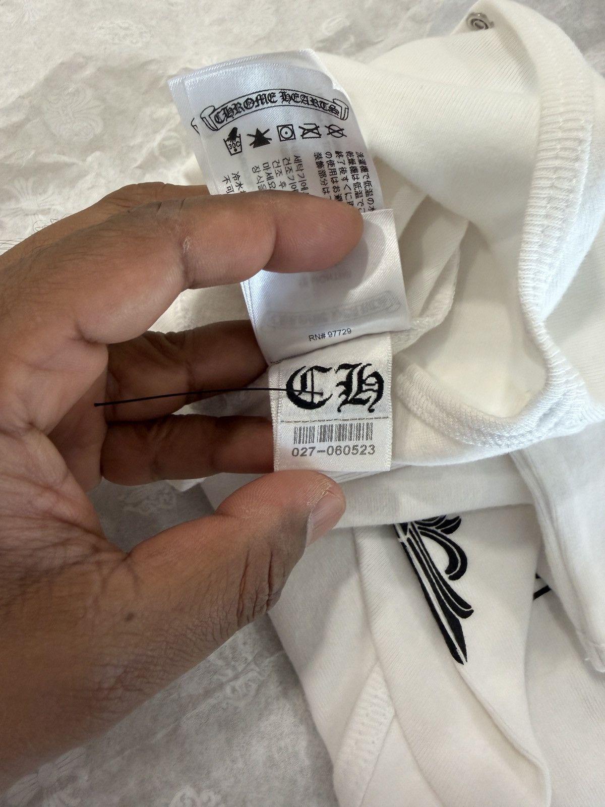 Chrome Hearts CHROME HEARTS ONESIE BABY Size US XXS / EU 40 - 7 Thumbnail