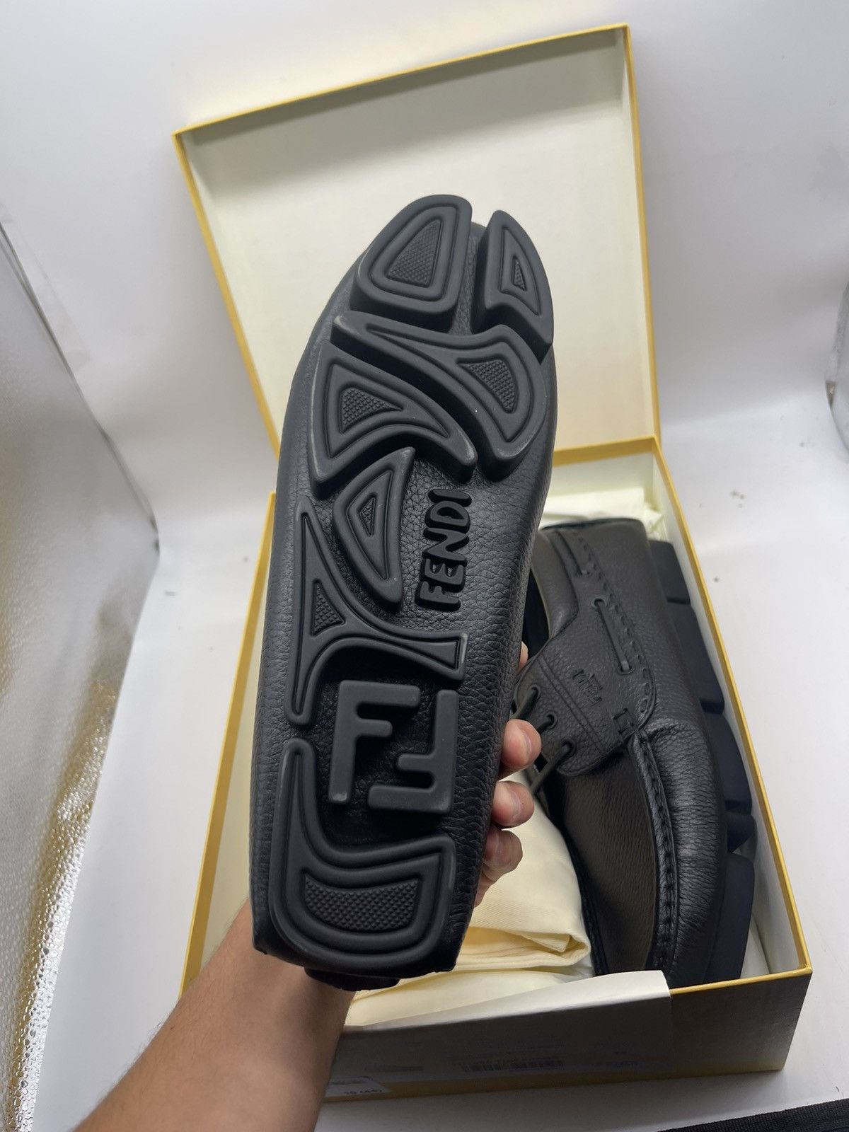 Fendi Fendi drive loafers size eu 44 Size US 11 / EU 44 - 6 Thumbnail