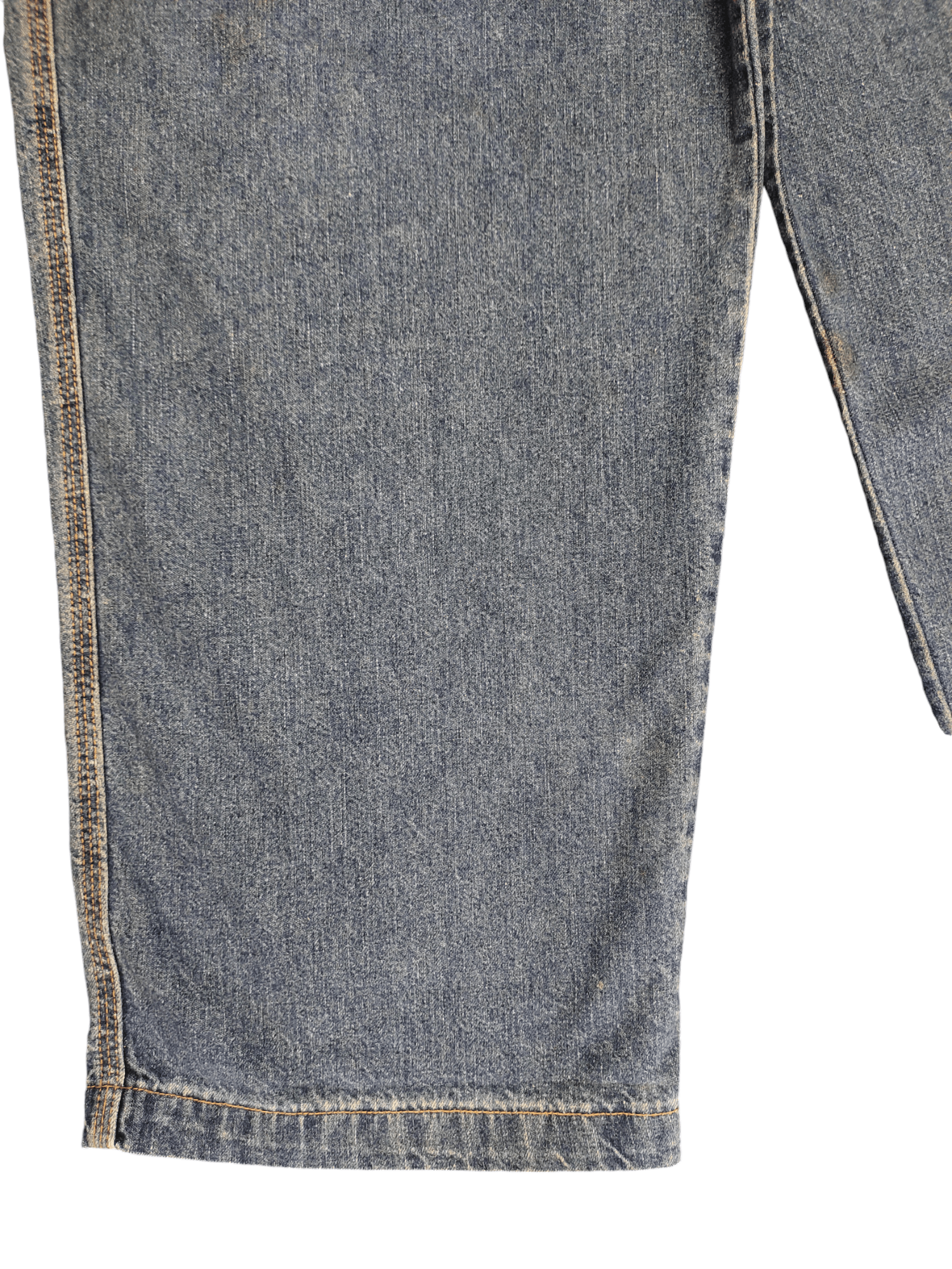 Marithe + Francois Girbaud Baggy Jeans MFG Made In Usa Denim Wide Leg 90s Jnco Size US 38 / EU 54 - 6 Thumbnail