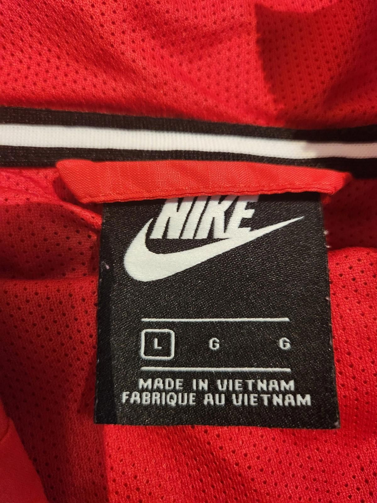 Nike Nike Track Jacket Red Tech Windbreaker Full Zip Up Men's L Size US L / EU 52-54 / 3 - 4 Thumbnail