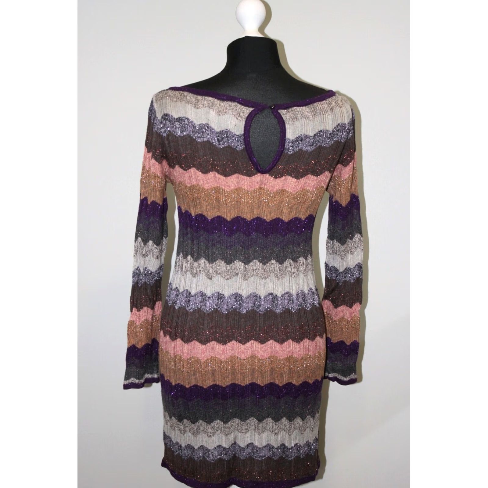 Missoni Missoni Lindex Womens Dress S A-Line Multicoloured Short Dress Size S / US 4 / IT 40 - 2 Thumbnail