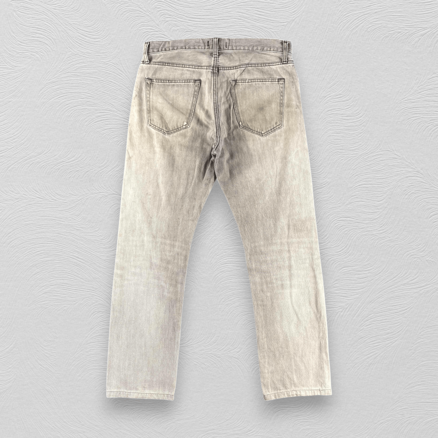 Uniqlo Vintage Uniqlo Selvedge Jeans Redline Gray Wash Denim KJ3435 Size US 32 / EU 48 - 2 Thumbnail