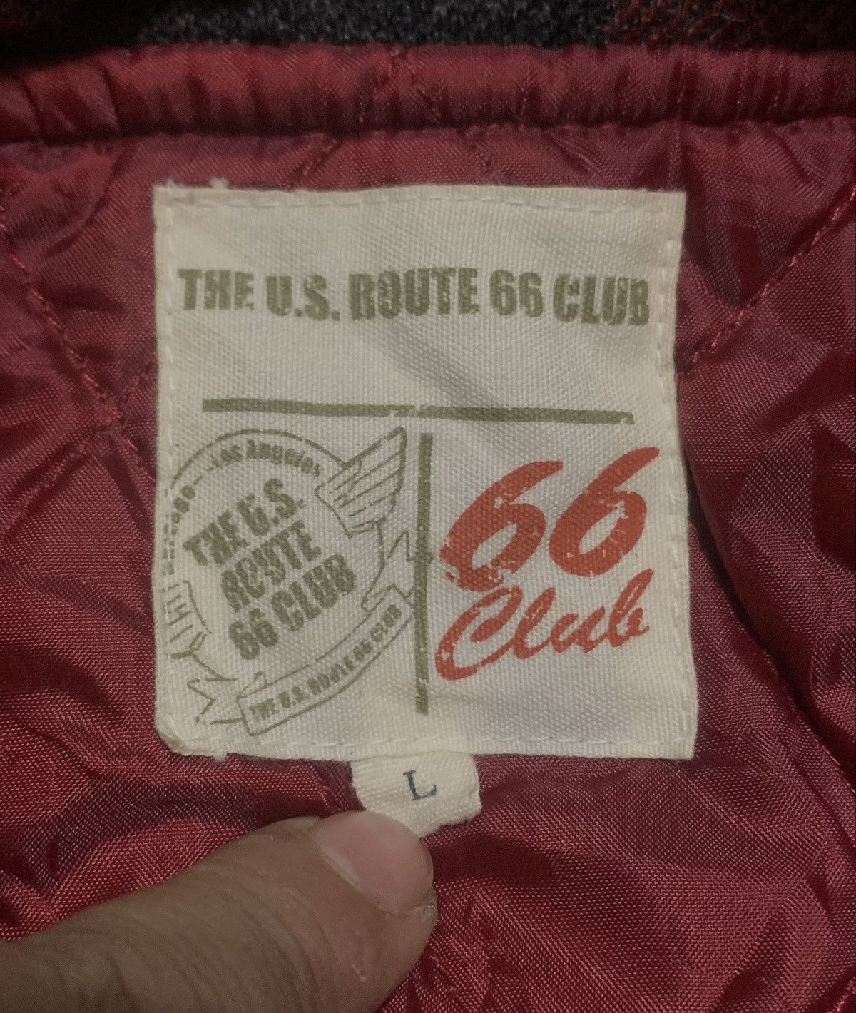 Route 66 Vintage 80s Route 66 Club Wool Plaid Jacket Size US L / EU 52-54 / 3 - 6 Thumbnail