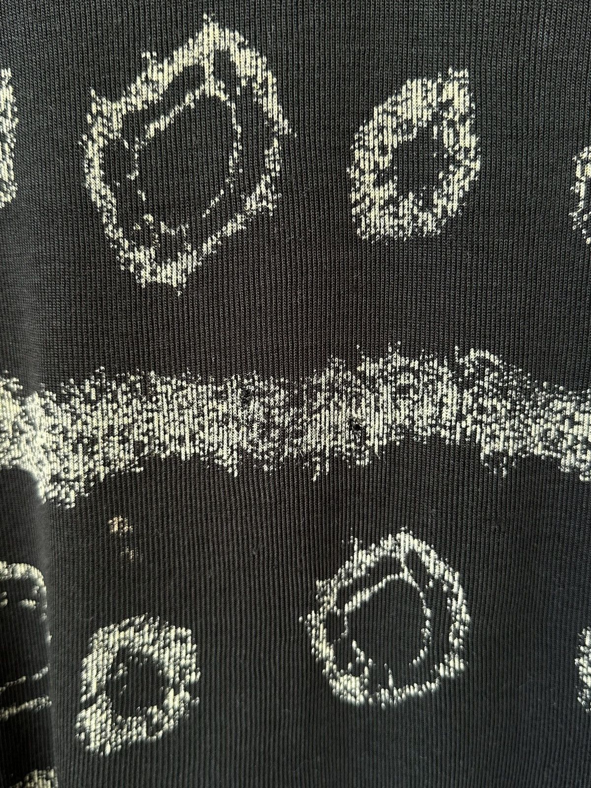 If Six Was Nine × Japanese Brand × Vintage Vintage Black Spotted Top Size M / US 6-8 / IT 42-44 - 5 Thumbnail