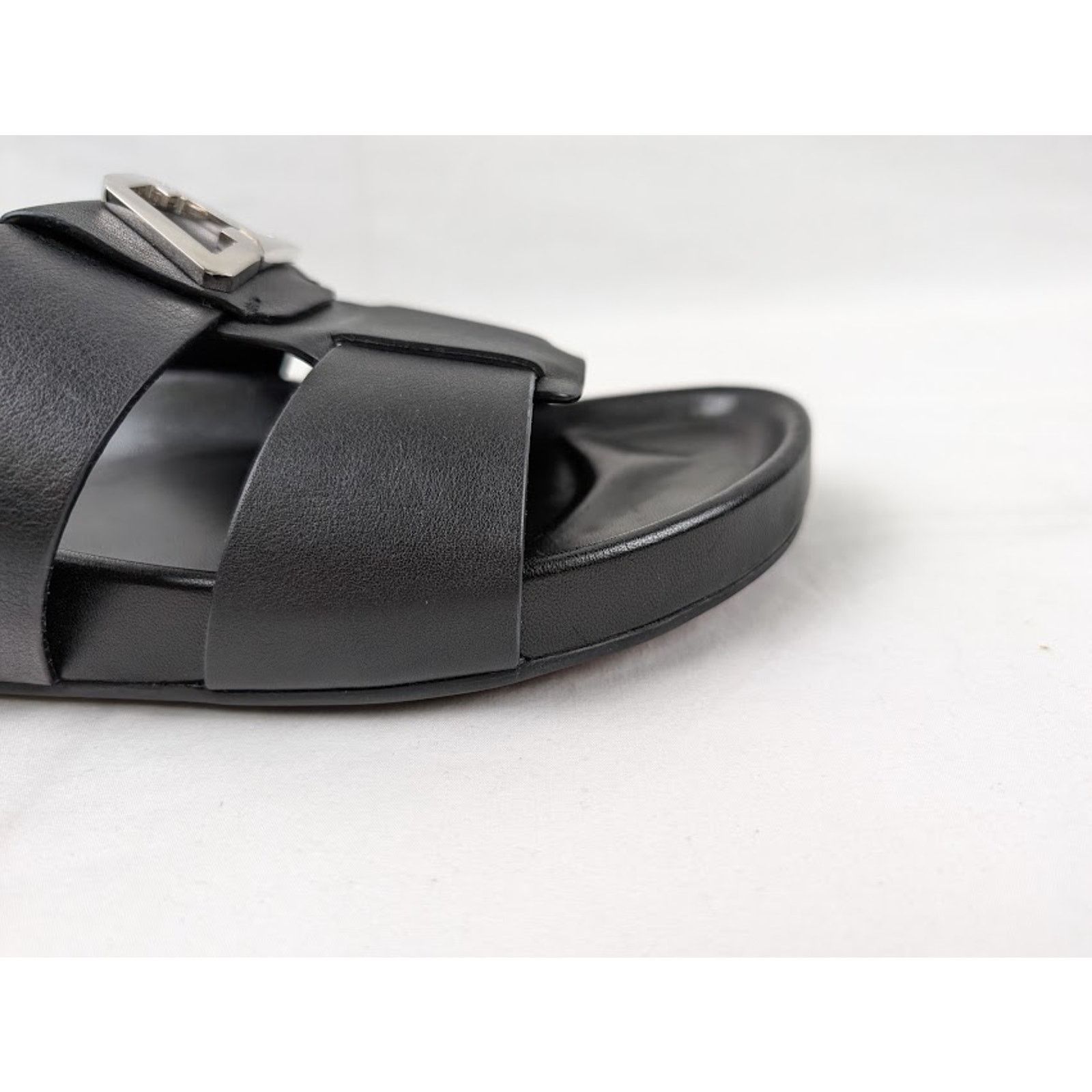 Christian Louboutin Dhabubizz Flat Slides in Black BNWB 42