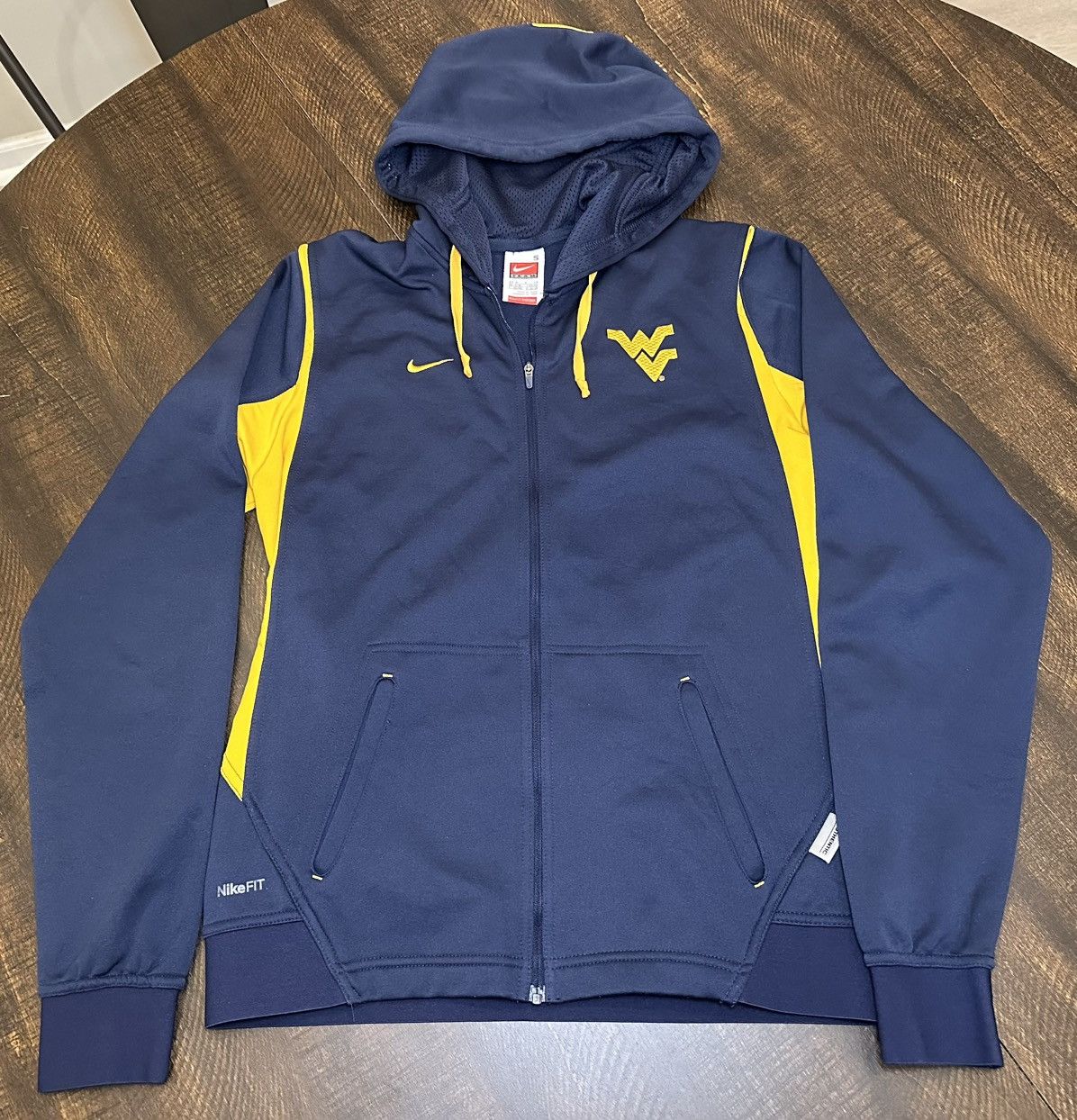 Nike Nike West Virginia Mountaineers Hoodie Therma Fit-Small Size S / US 4 / IT 40 - 1 Thumbnail