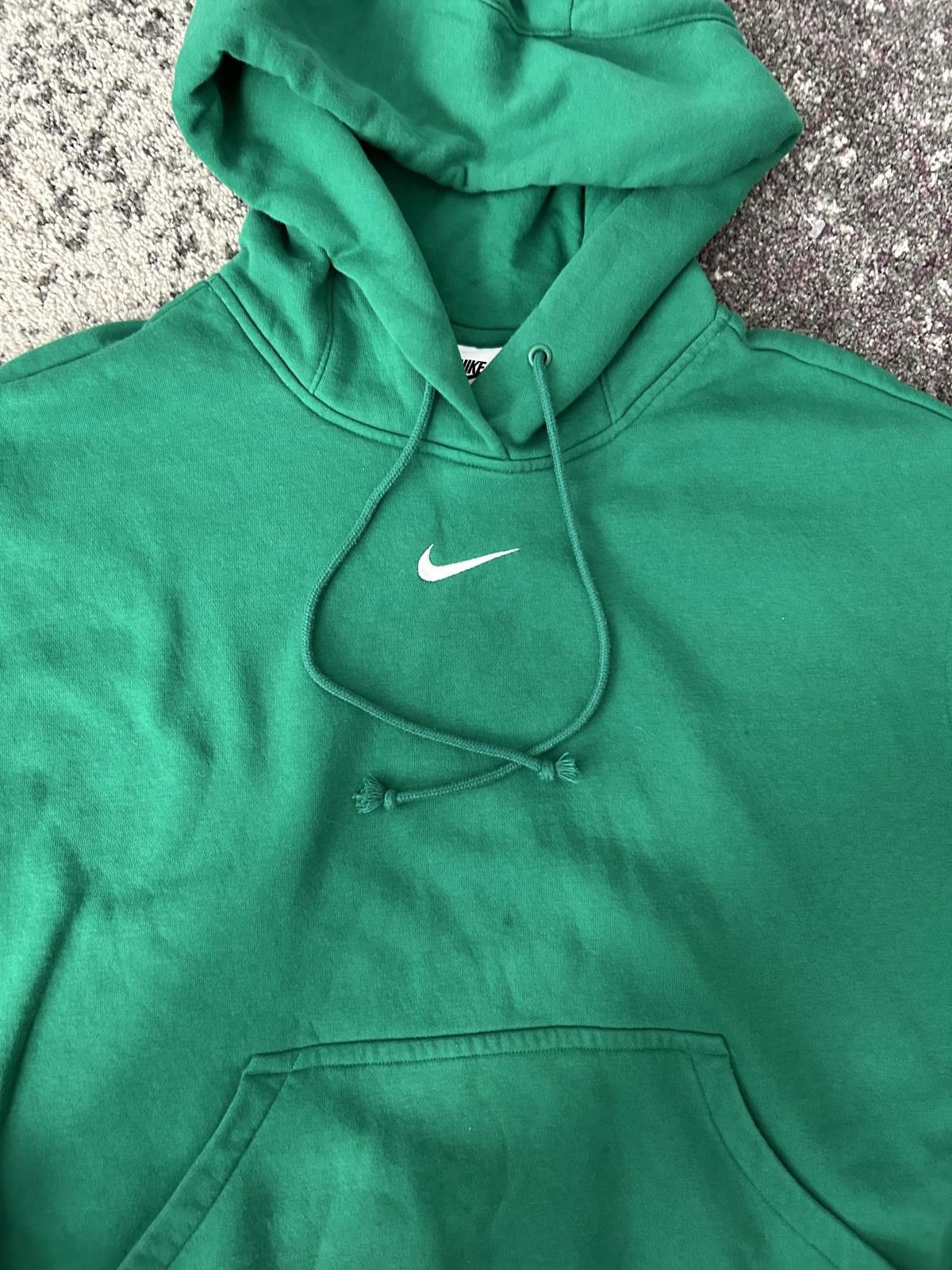 Nike Nike Essential Swoosh Hoodie in Emerald Green Size US M / EU 48-50 / 2 - 2 Thumbnail
