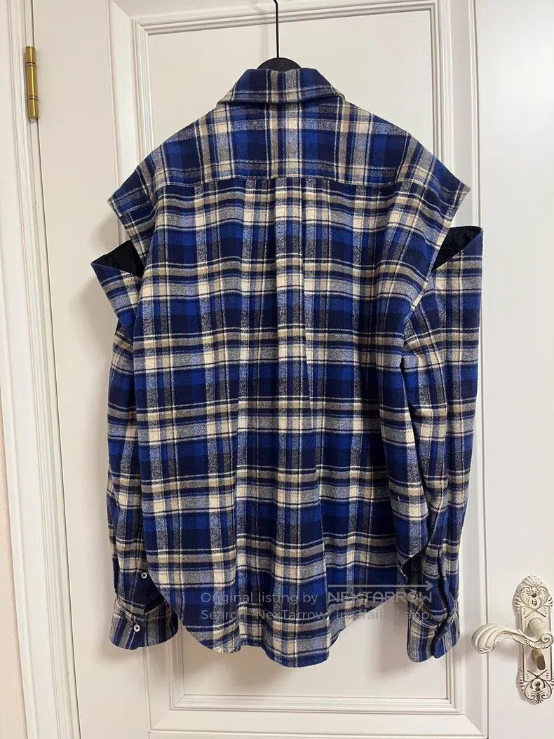 Vetements VETEMENTS Shoulder Pad Iron Ring Checkered Jacket Size US XS / EU 42 / 0 - 2 Thumbnail