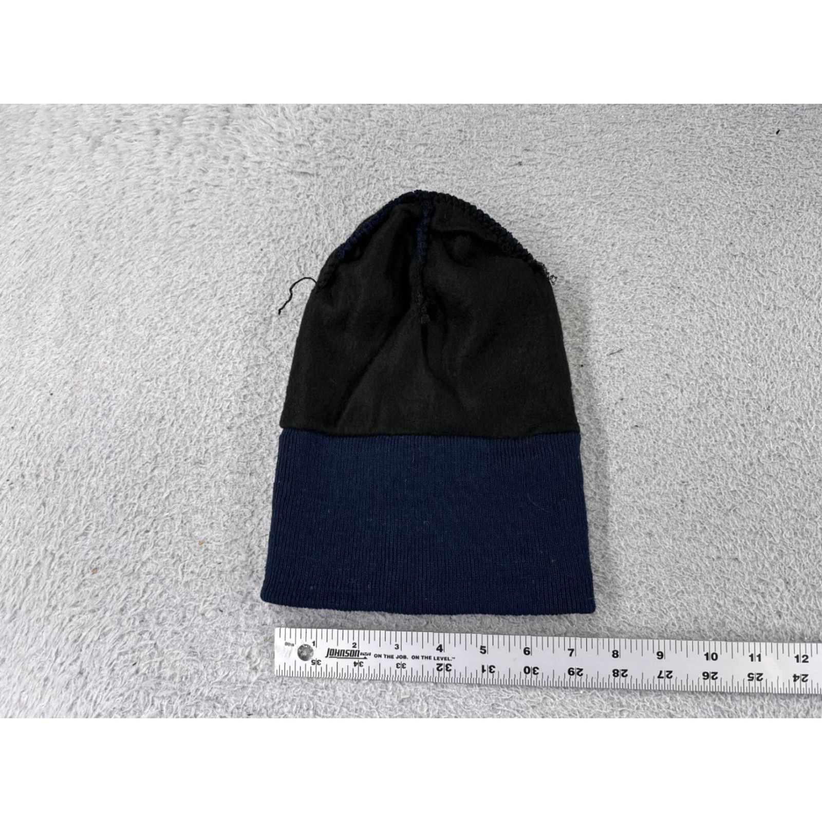 Vintage VINTAGE Beanie Toque Adult One Size Blue Polyester Lined Knit 100% Acrylic Snow Ski Warm Size ONE SIZE - 5 Thumbnail