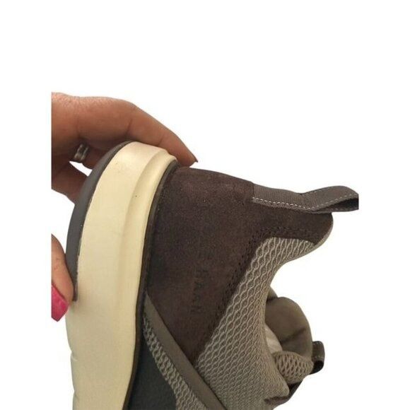 Cole Haan Cole Haan Mens Gray Mesh Brown Suede Zero Grand Atlantic Sne Size US 8.5 / EU 41-42 - 7 Thumbnail