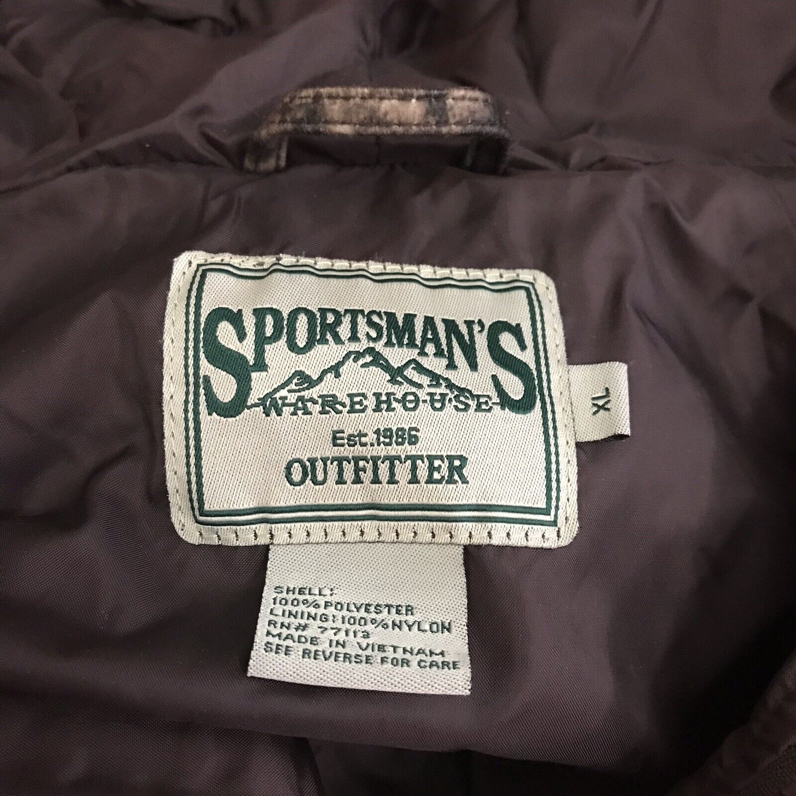 Other Sportsman's Warehouse Outfitter Men's Camo Jacket Size US XL / EU 56 / 4 - 7 Thumbnail