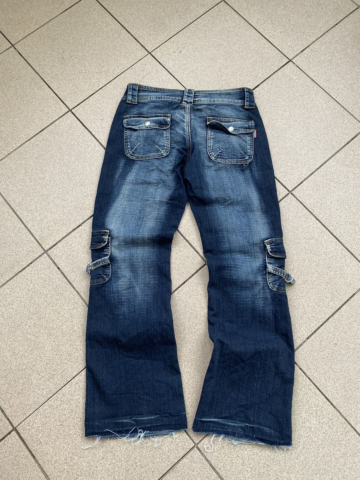 Hysteric Glamour × Japanese Brand Vintage Bootcut Japanese Washed Y2K Flare Jeans Denim Pants Size US 29 - 2 Thumbnail
