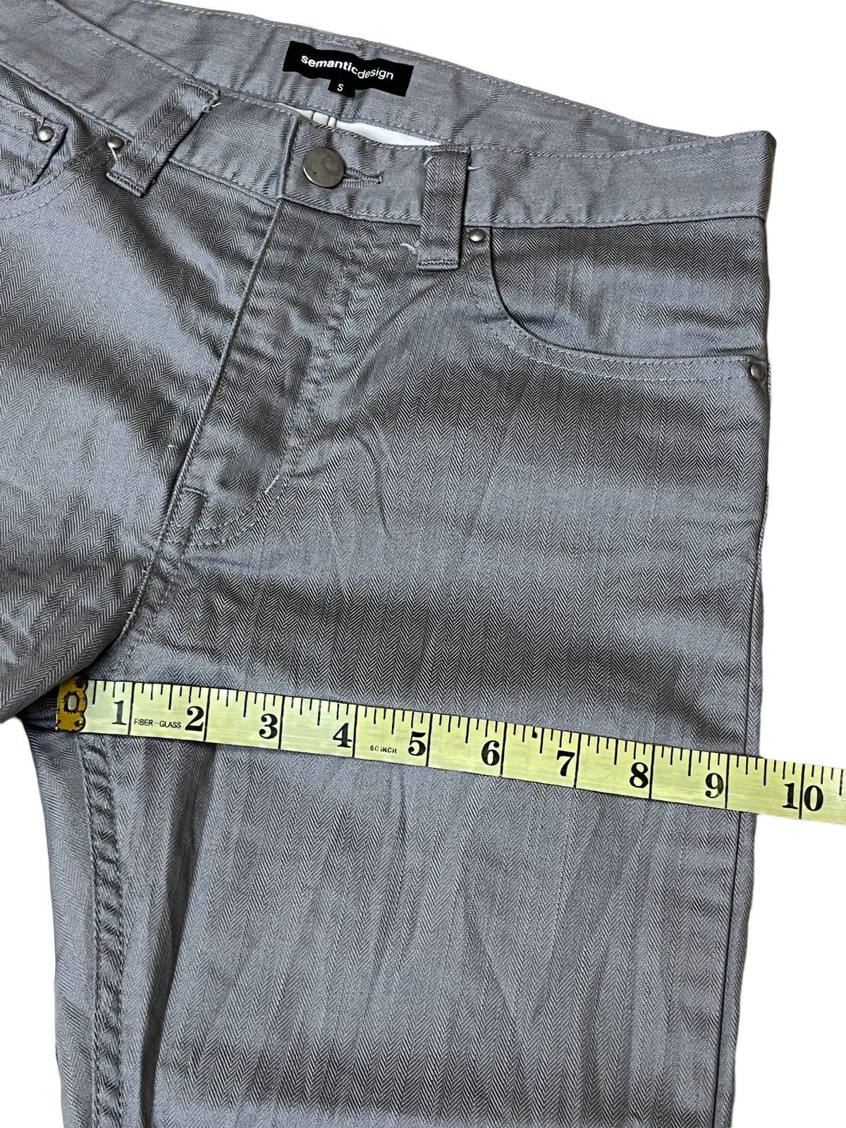 semanticdesign ARCHIVE JAPANESE BRAND SEMANTIC DESIGN SKINNY FIT JEANS Size US 29 - 13 Thumbnail