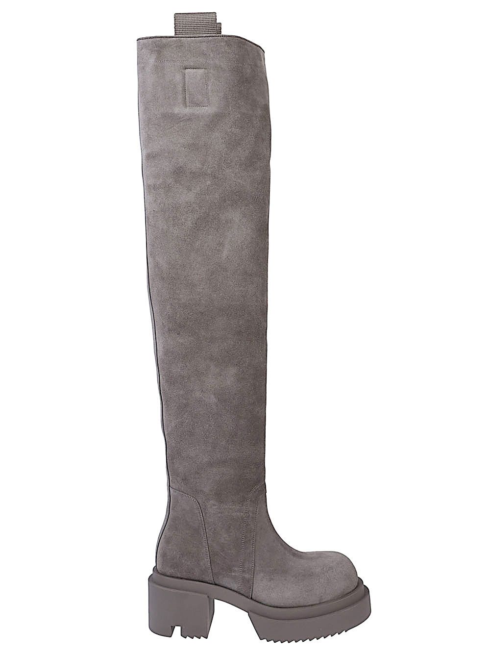 Rick Owens SUEDE LEATHER BOOTS Size US 9 / IT 39 - 1 Thumbnail