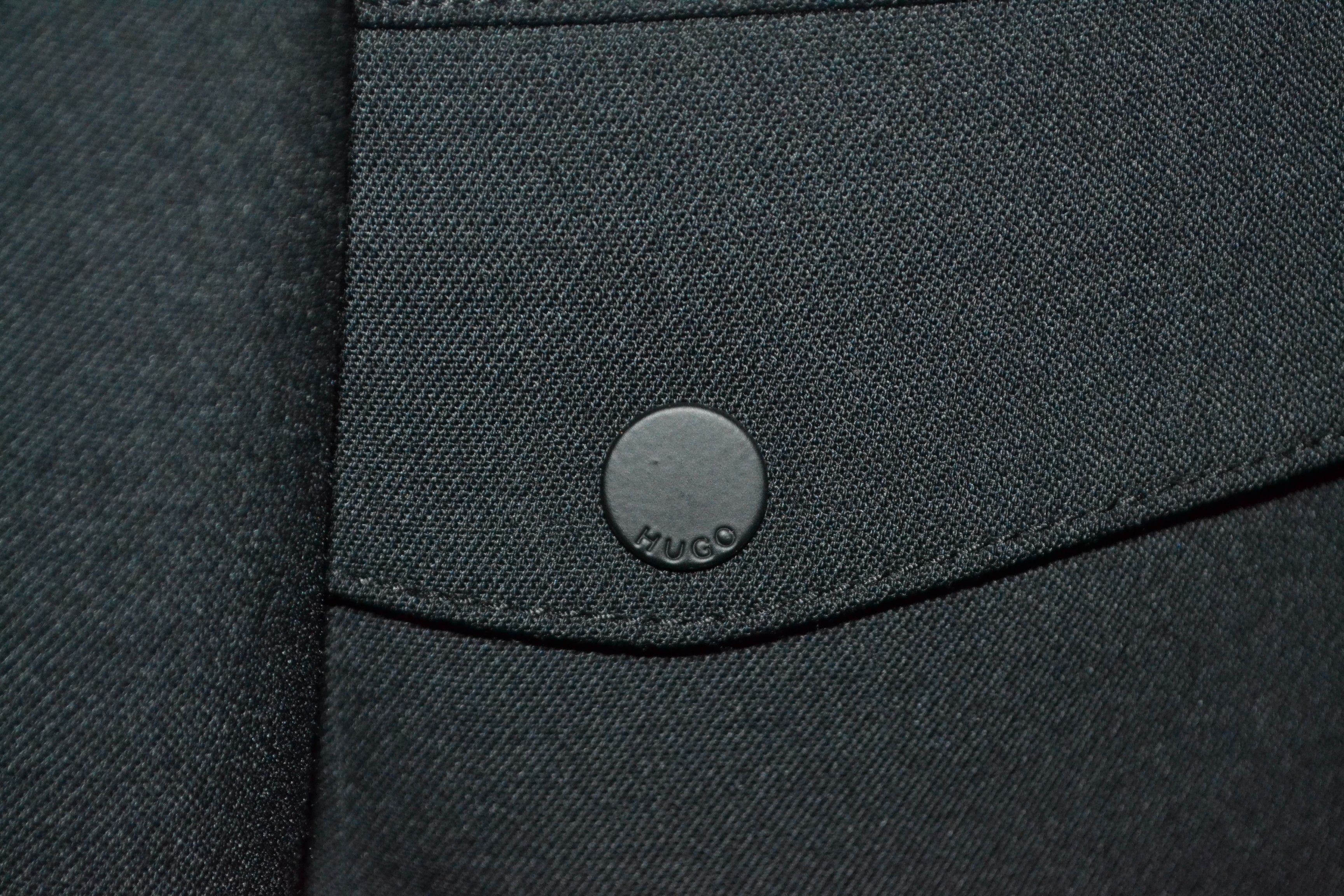 Hugo Boss Hugo Boss Havin1941 38R S-M Black Sport Coat Jacket Blazer Size 38R - 5 Thumbnail