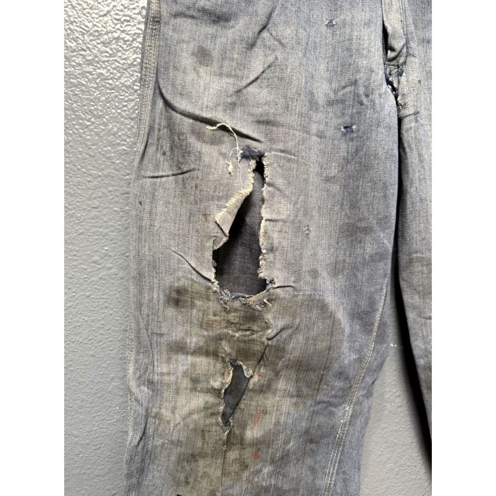 Sears VINTAGE Sears Sanforized Blue Cotton Men’s Carpenter Pants Sz 30 Size US 30 / EU 46 - 5 Thumbnail