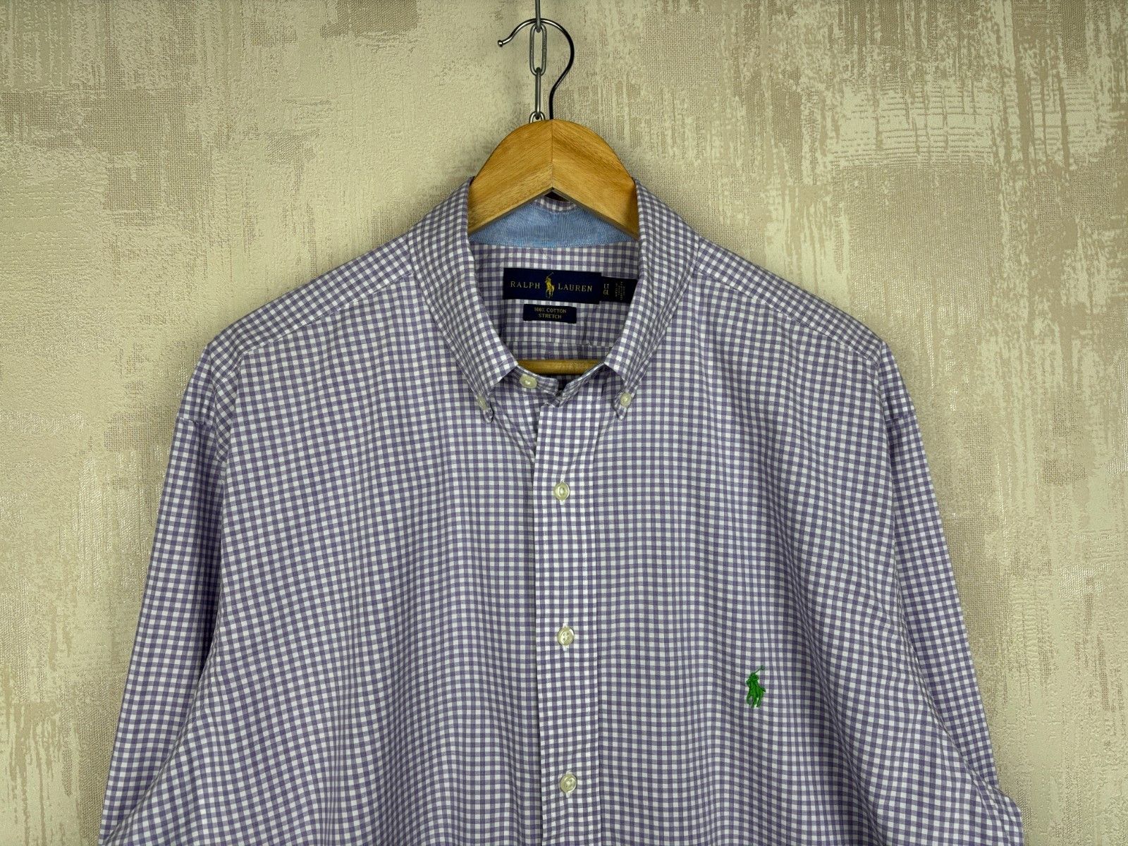 Ralph Lauren Ralph Lauren Check Long Sleeve Shirt Size Large Tall (LT) Size US L / EU 52-54 / 3 - 1 Thumbnail