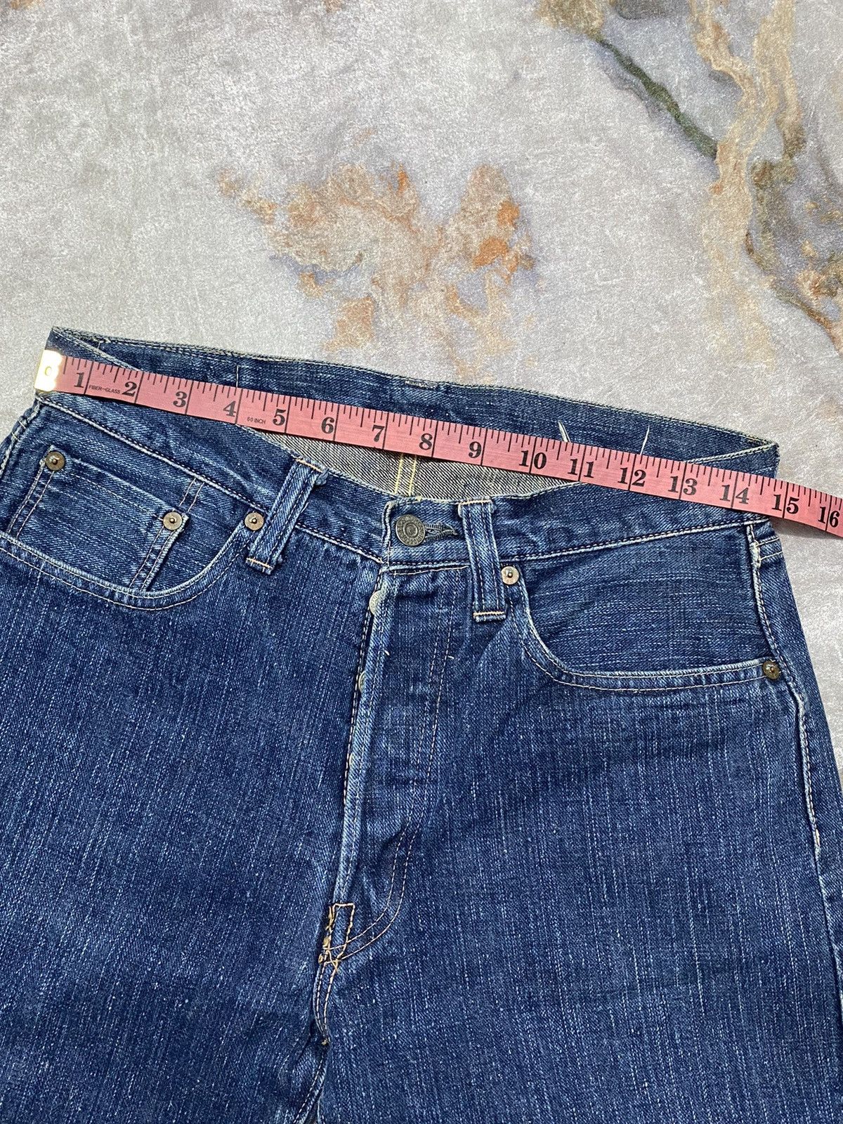 Sugar Cane × Toyo Enterprises Sugar Cane - Okinawa Special Denim Selvedge Jeans Size US 29 - 7 Thumbnail